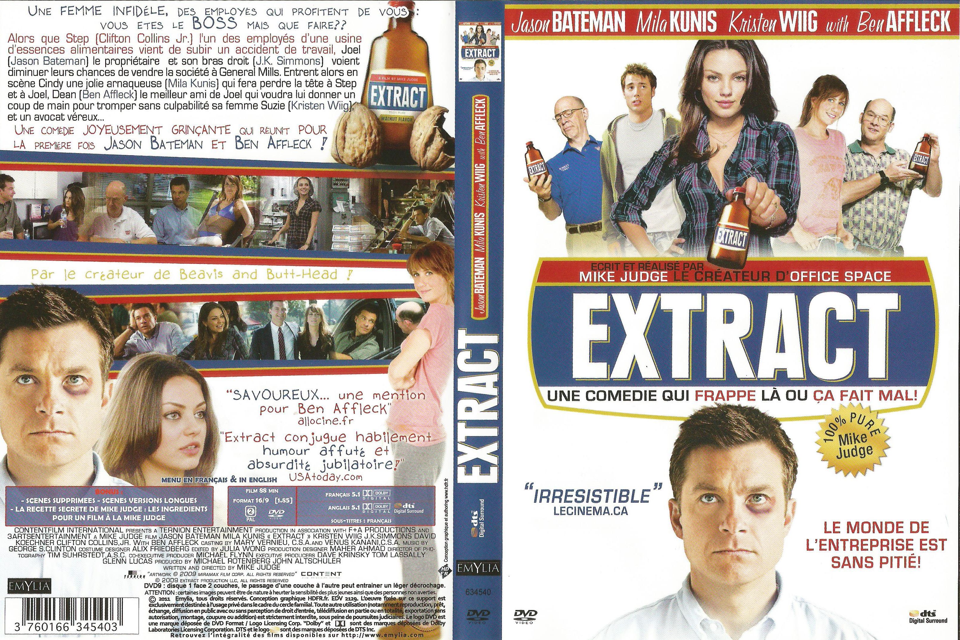 Jaquette DVD Extract