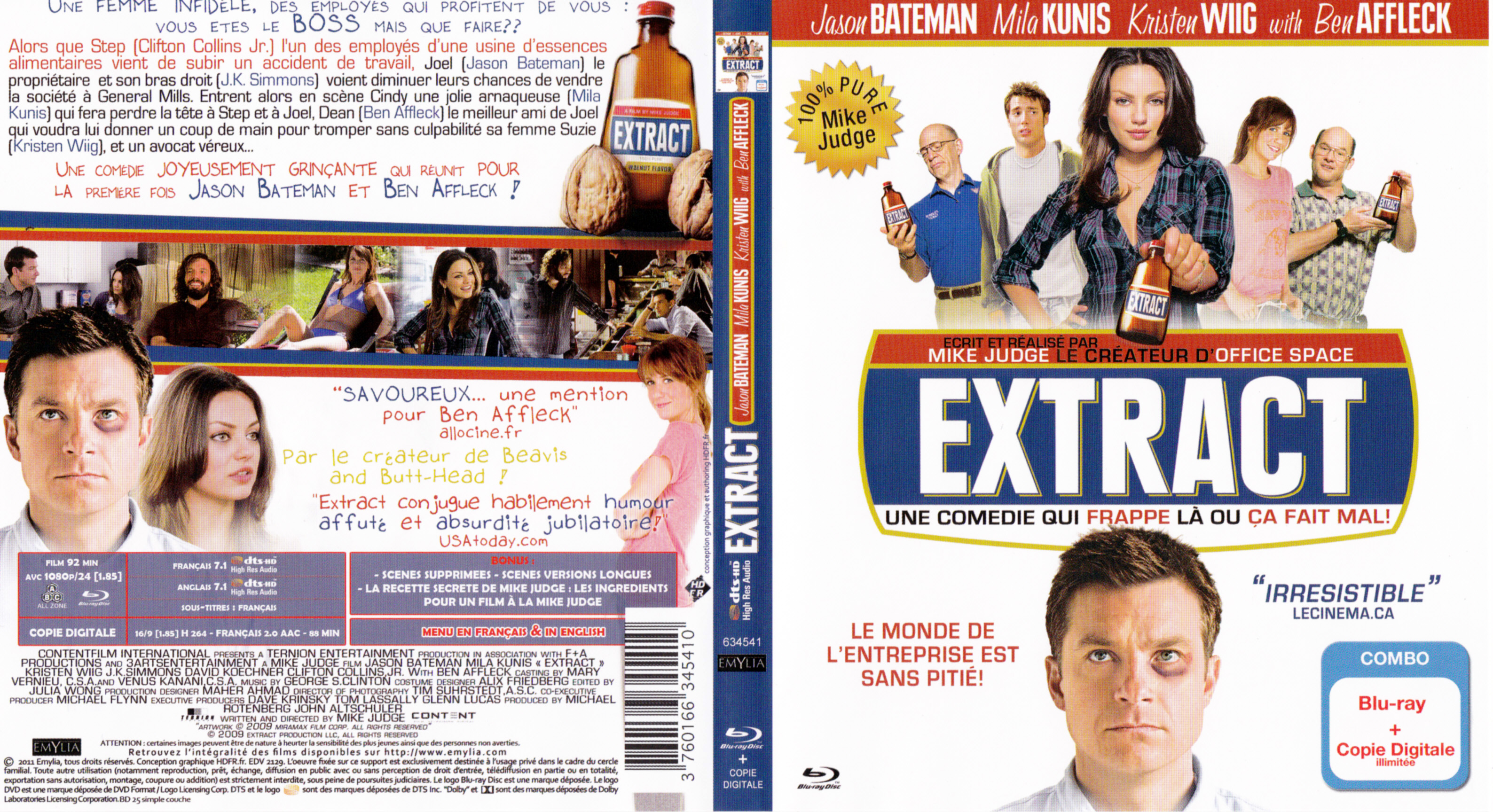 Jaquette DVD Extract (BLU-RAY)