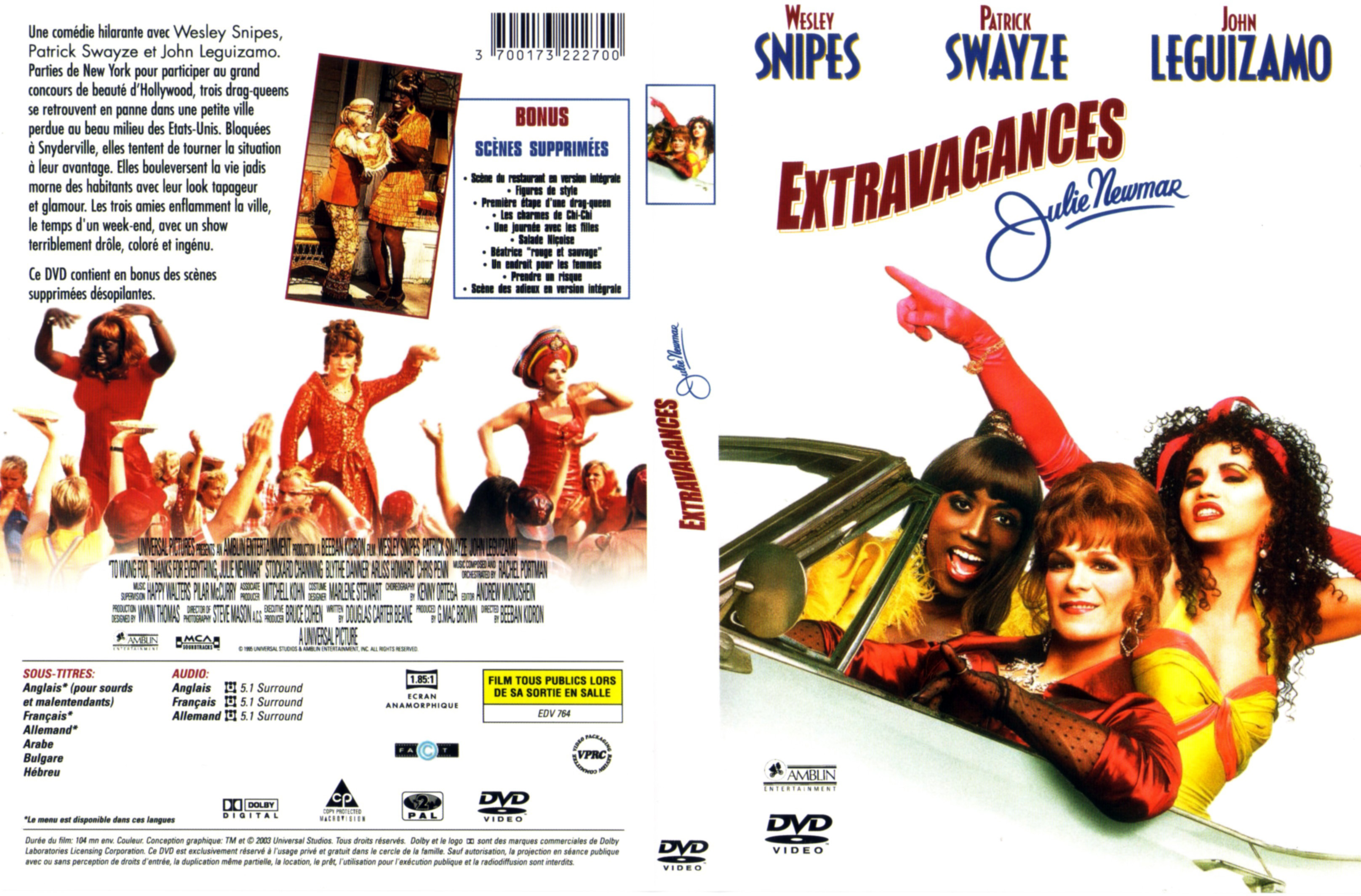 Jaquette DVD Extravagances