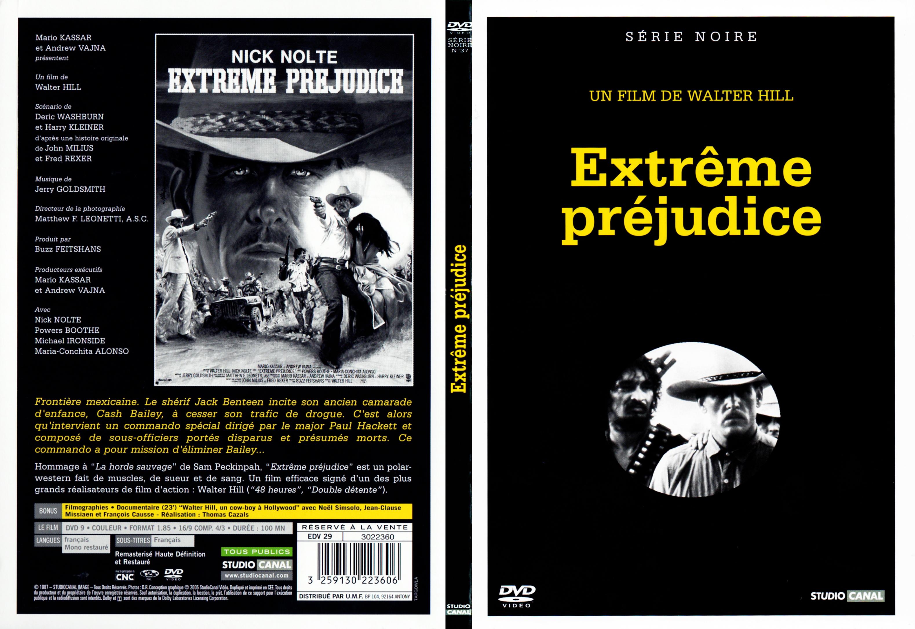 Jaquette DVD Extrme prjudice