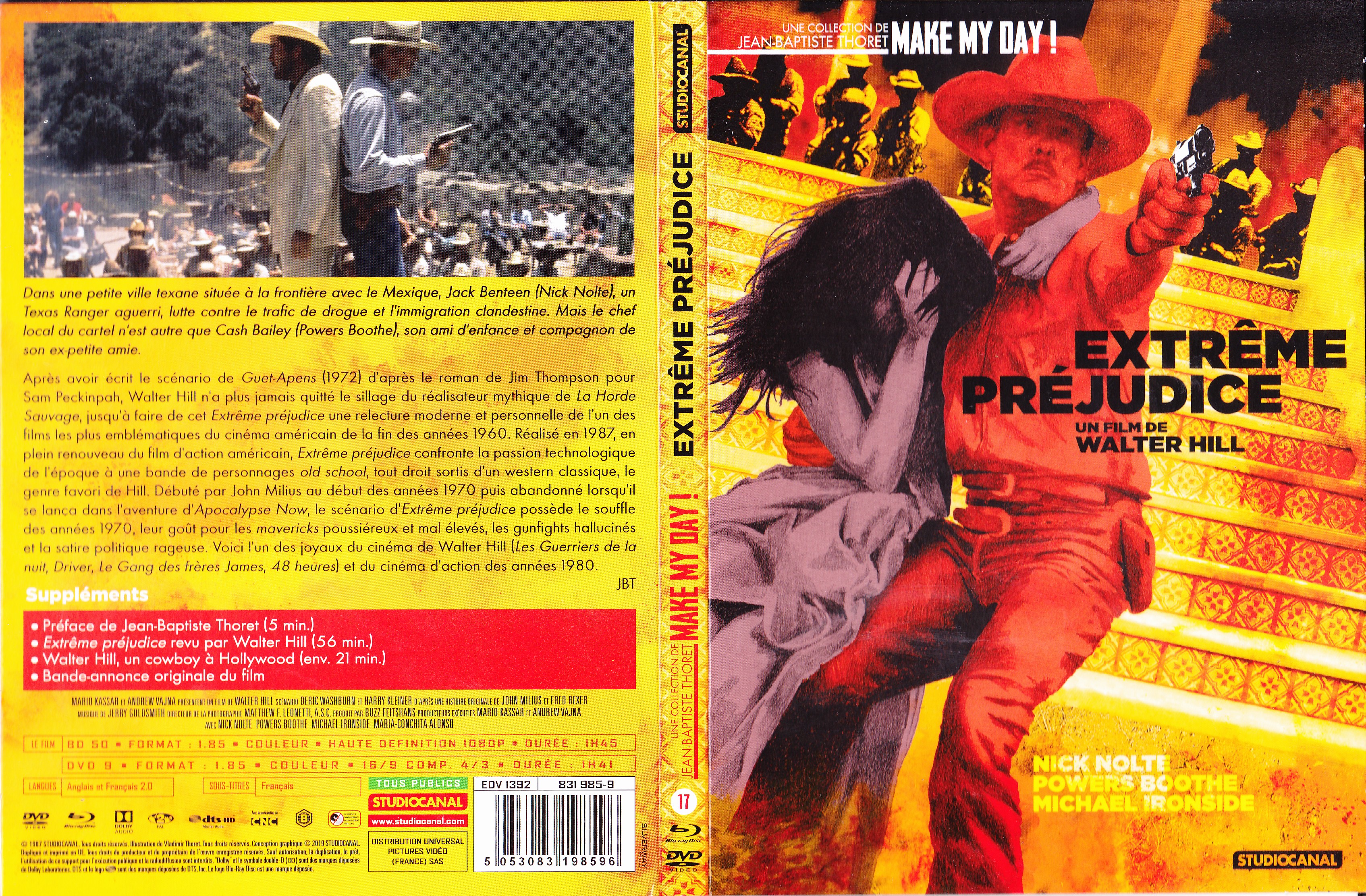 Jaquette DVD Extrme prjudice (BLU-RAY)
