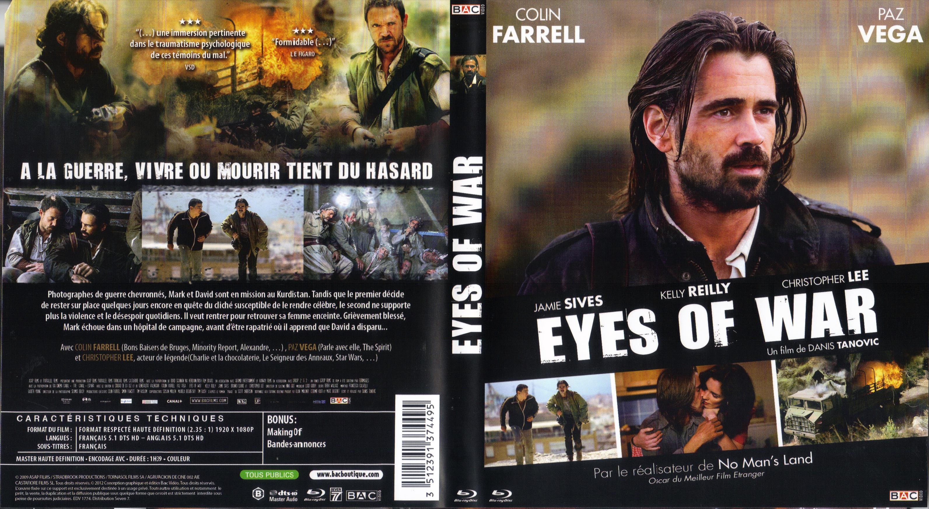 Jaquette DVD Eyes of War (BLU-RAY)