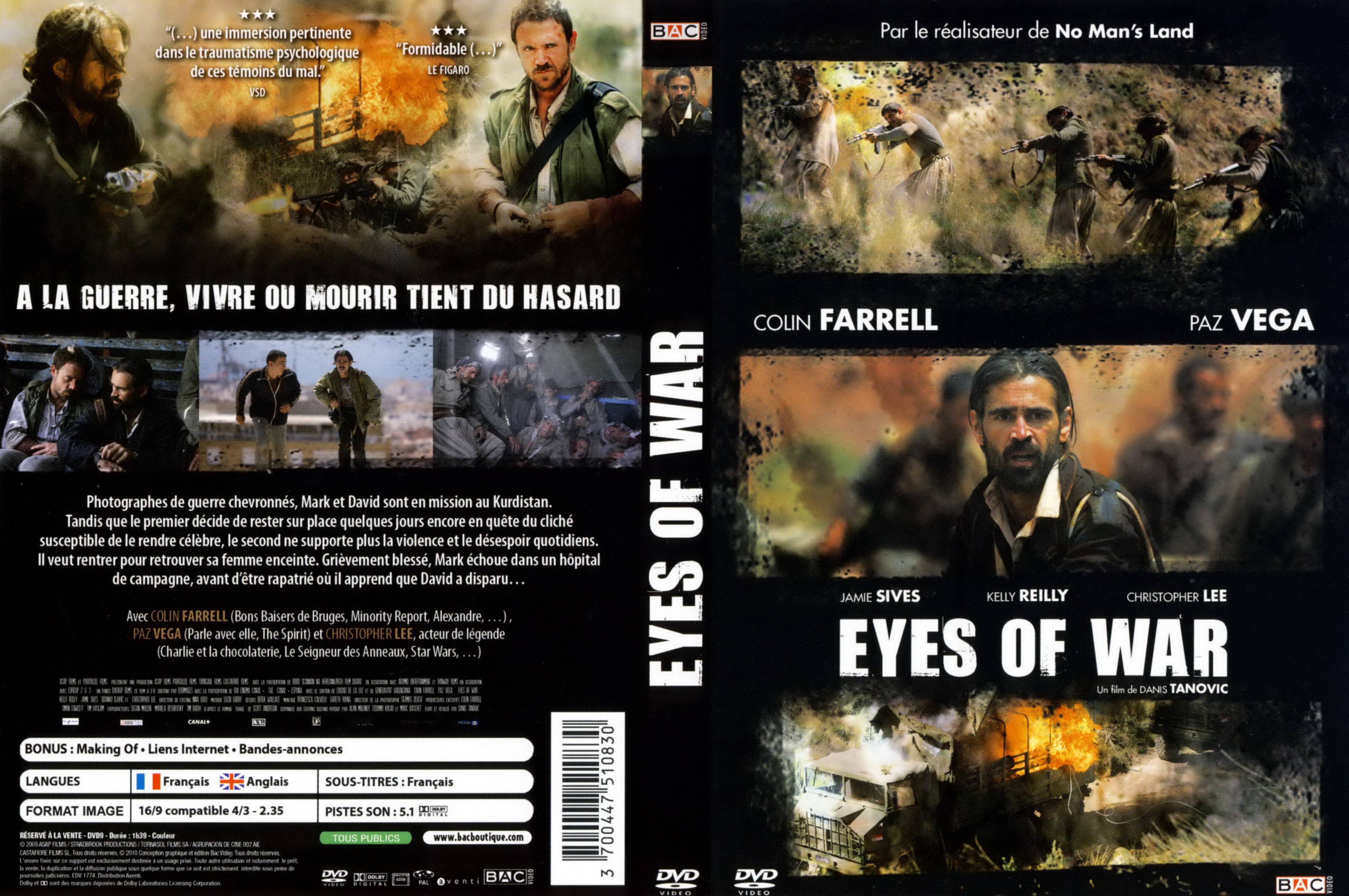 Jaquette DVD Eyes of war