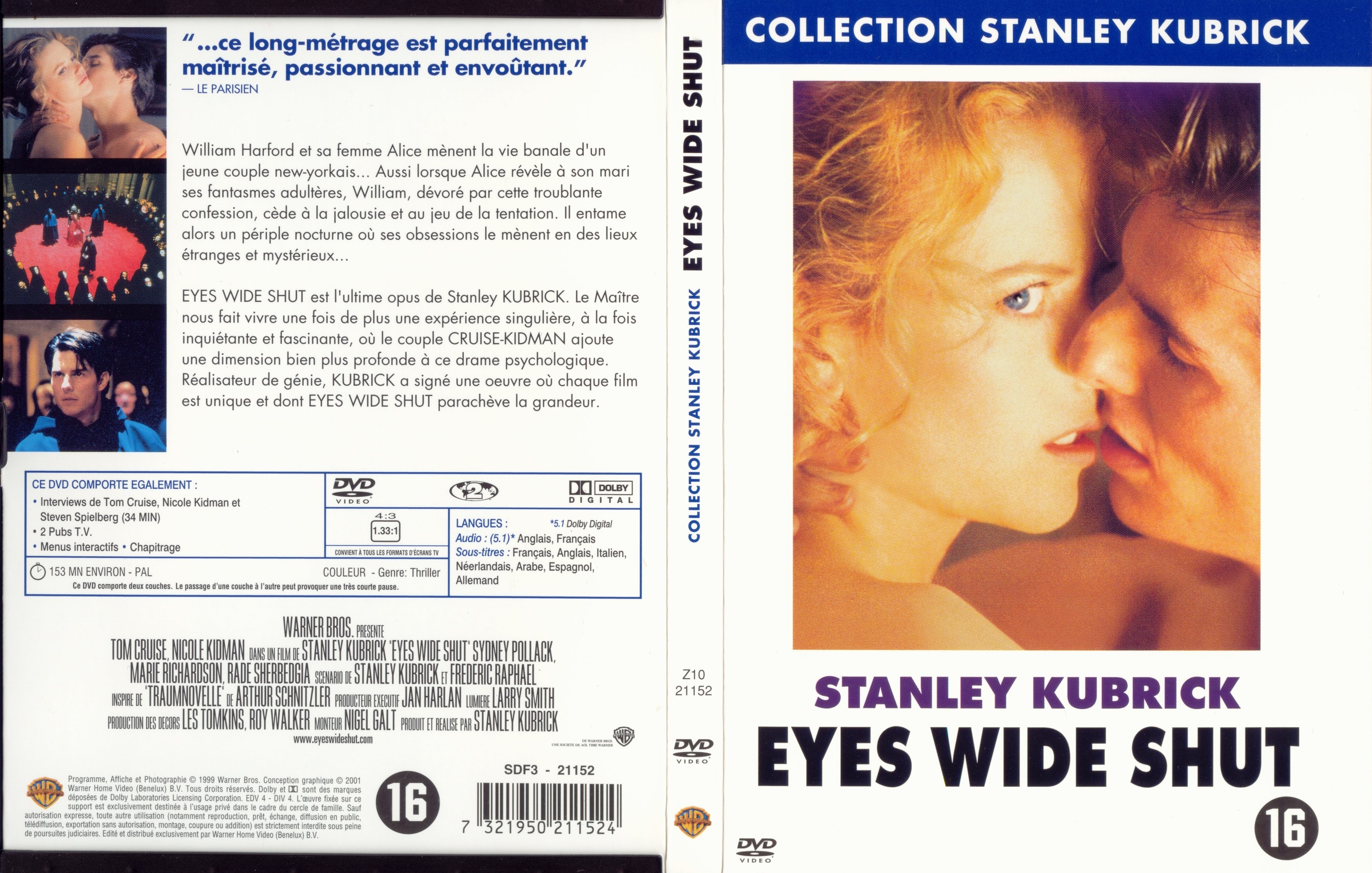 Jaquette DVD Eyes wide shut v2