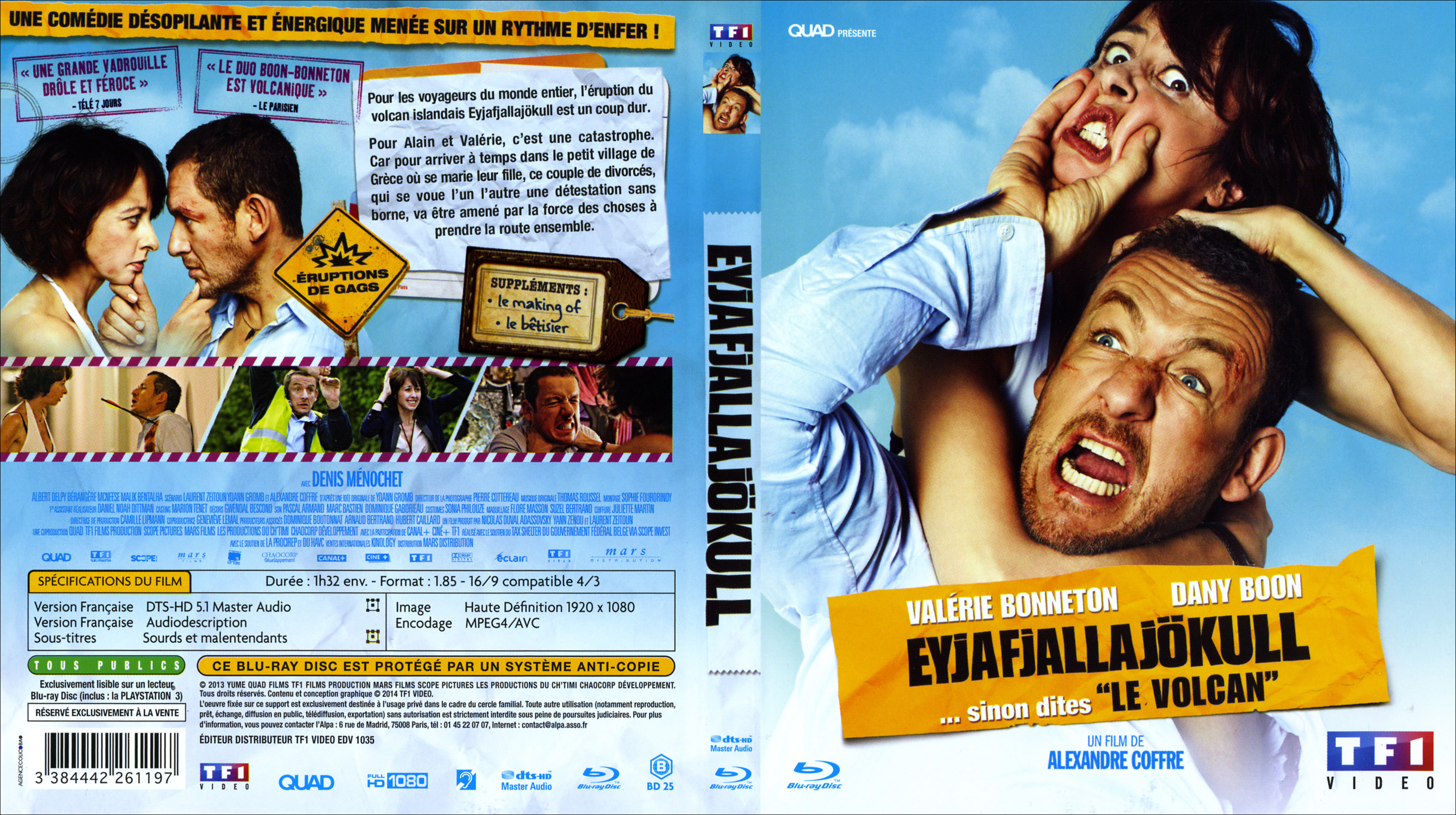 Jaquette DVD Eyjafjallajkull (BLU-RAY)