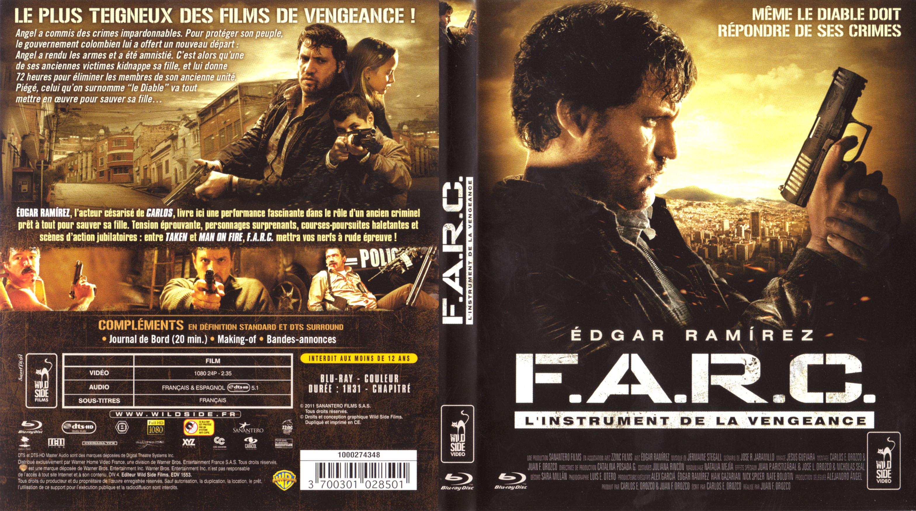 Jaquette DVD F.A.R.C (BLU-RAY)