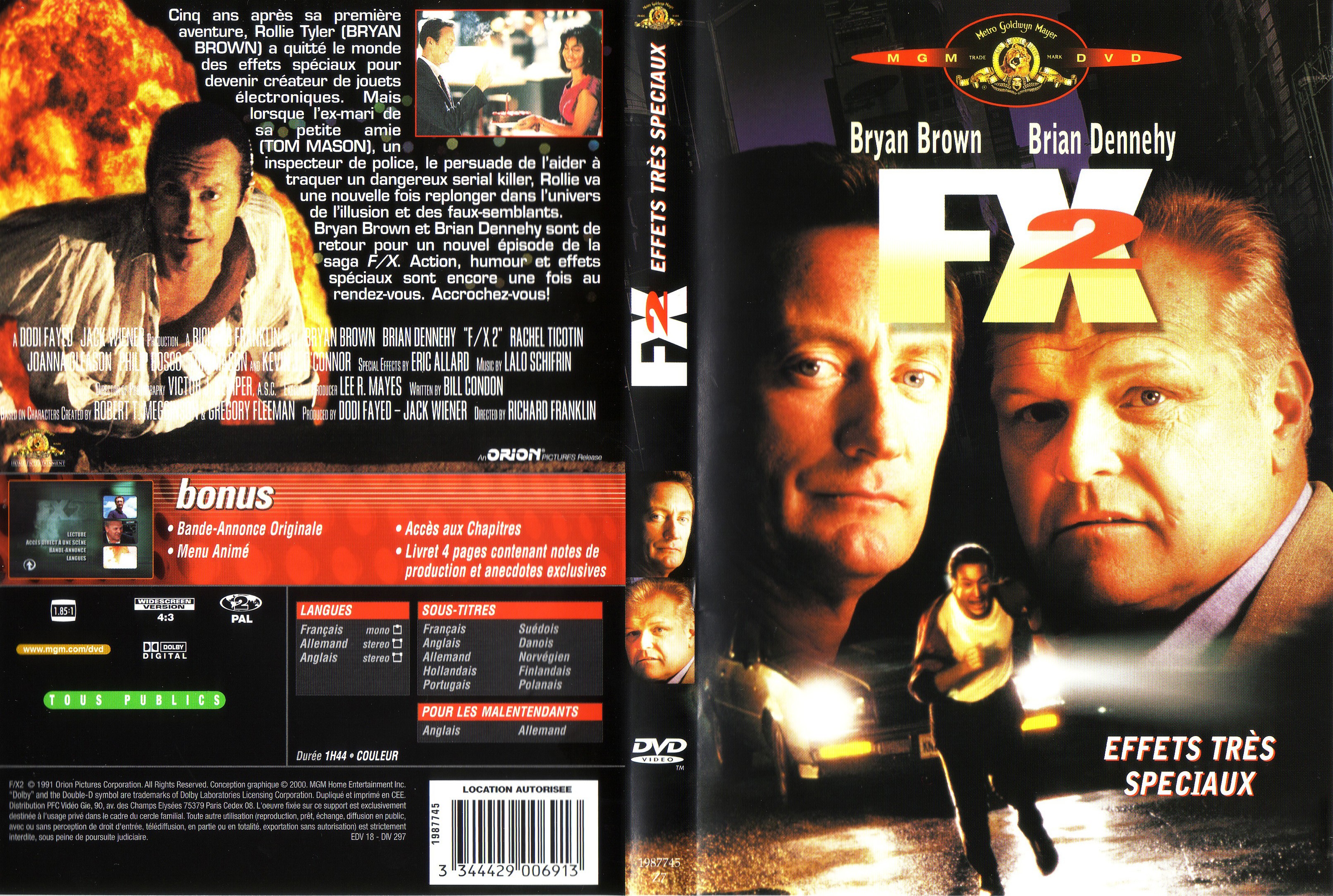 Jaquette DVD FX 2