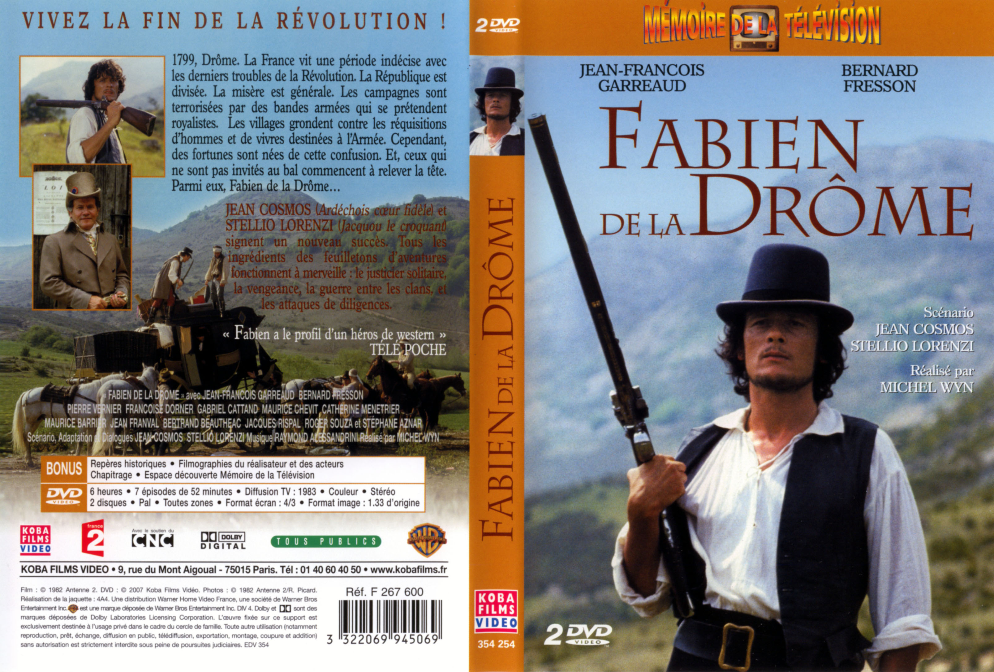 Jaquette DVD Fabien de la Drome