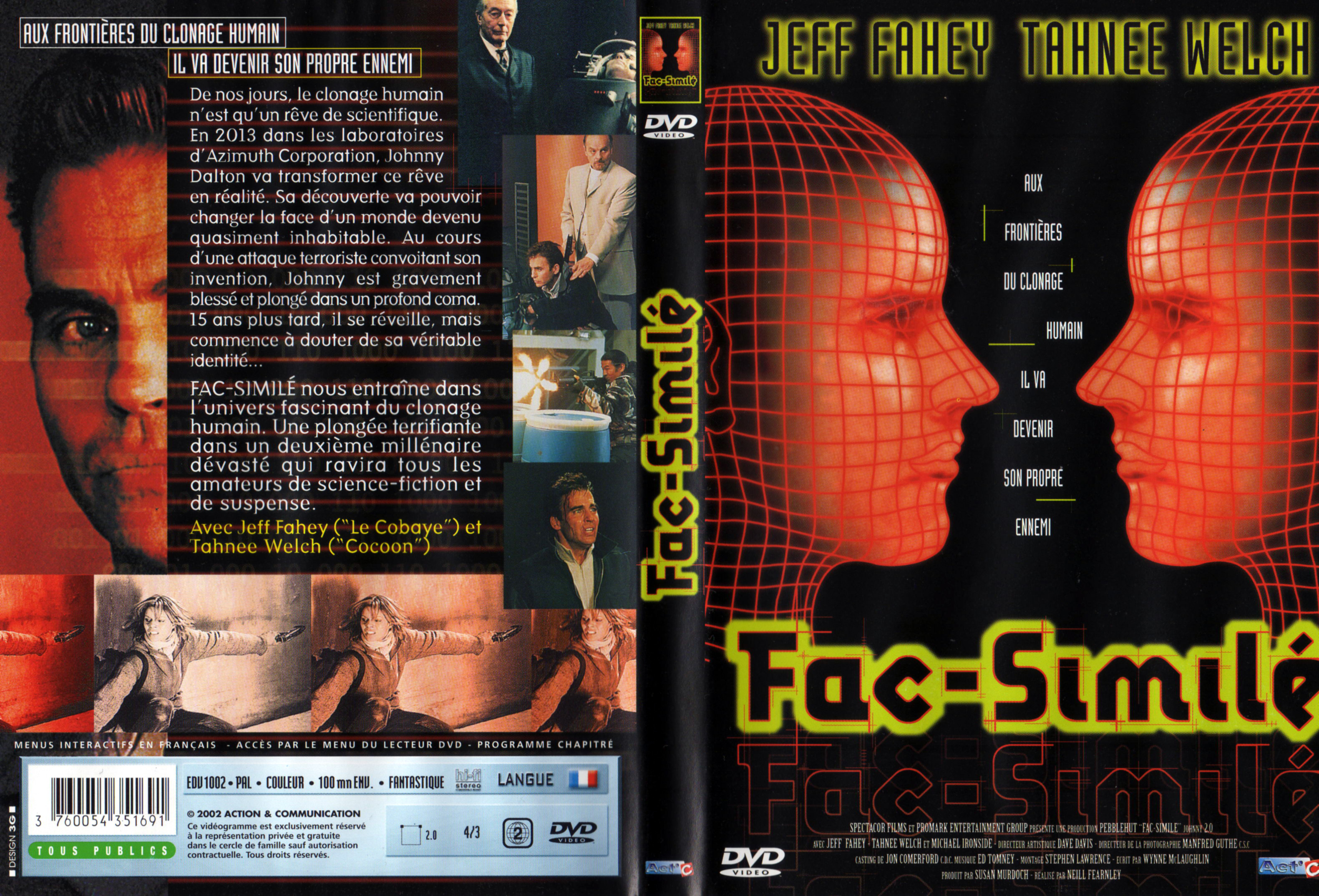 Jaquette DVD Fac-simil