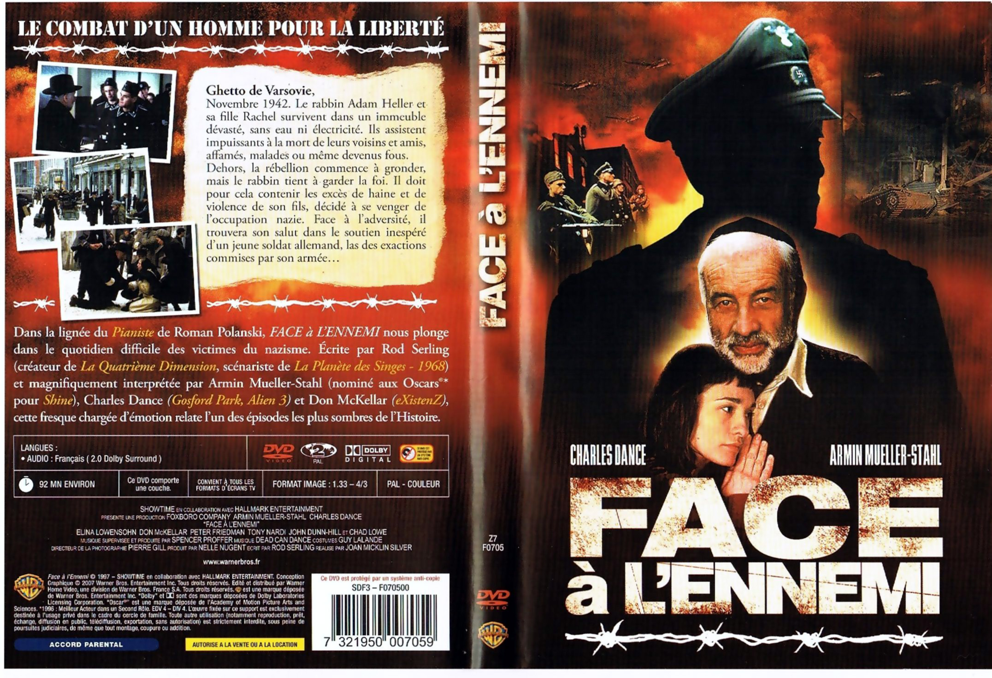 Jaquette DVD Face  l