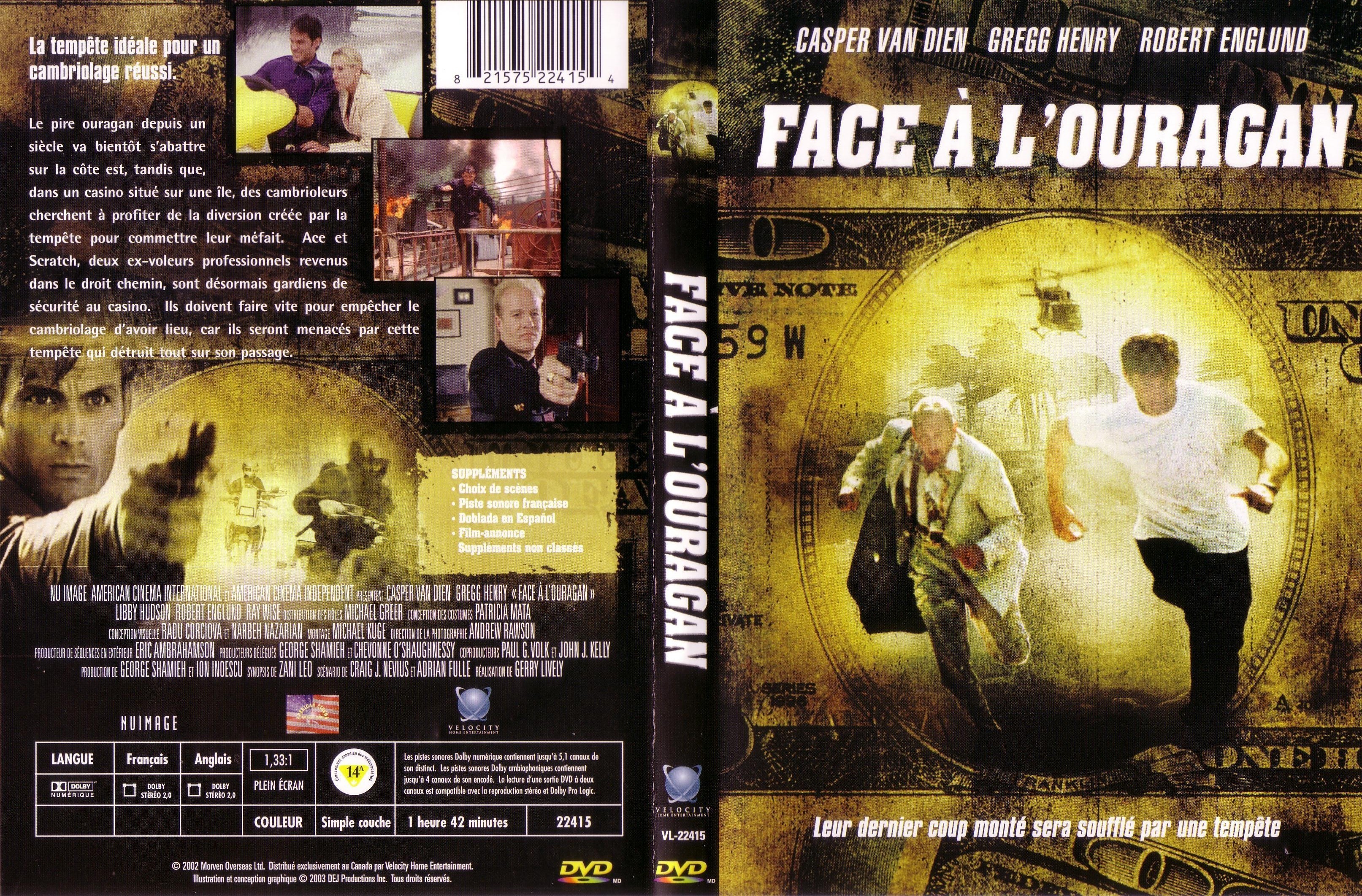 Jaquette DVD Face  l