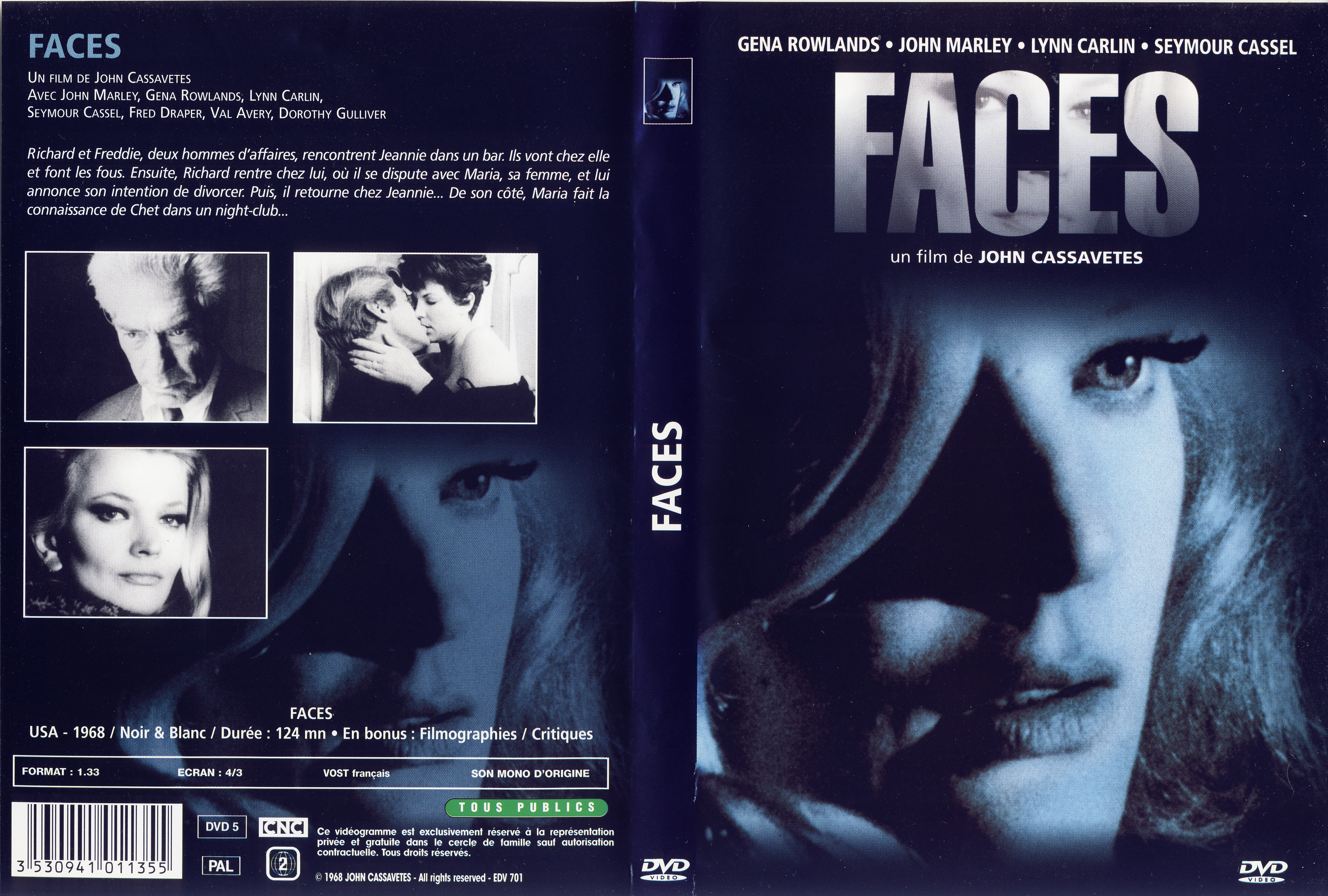 Jaquette DVD Faces v2
