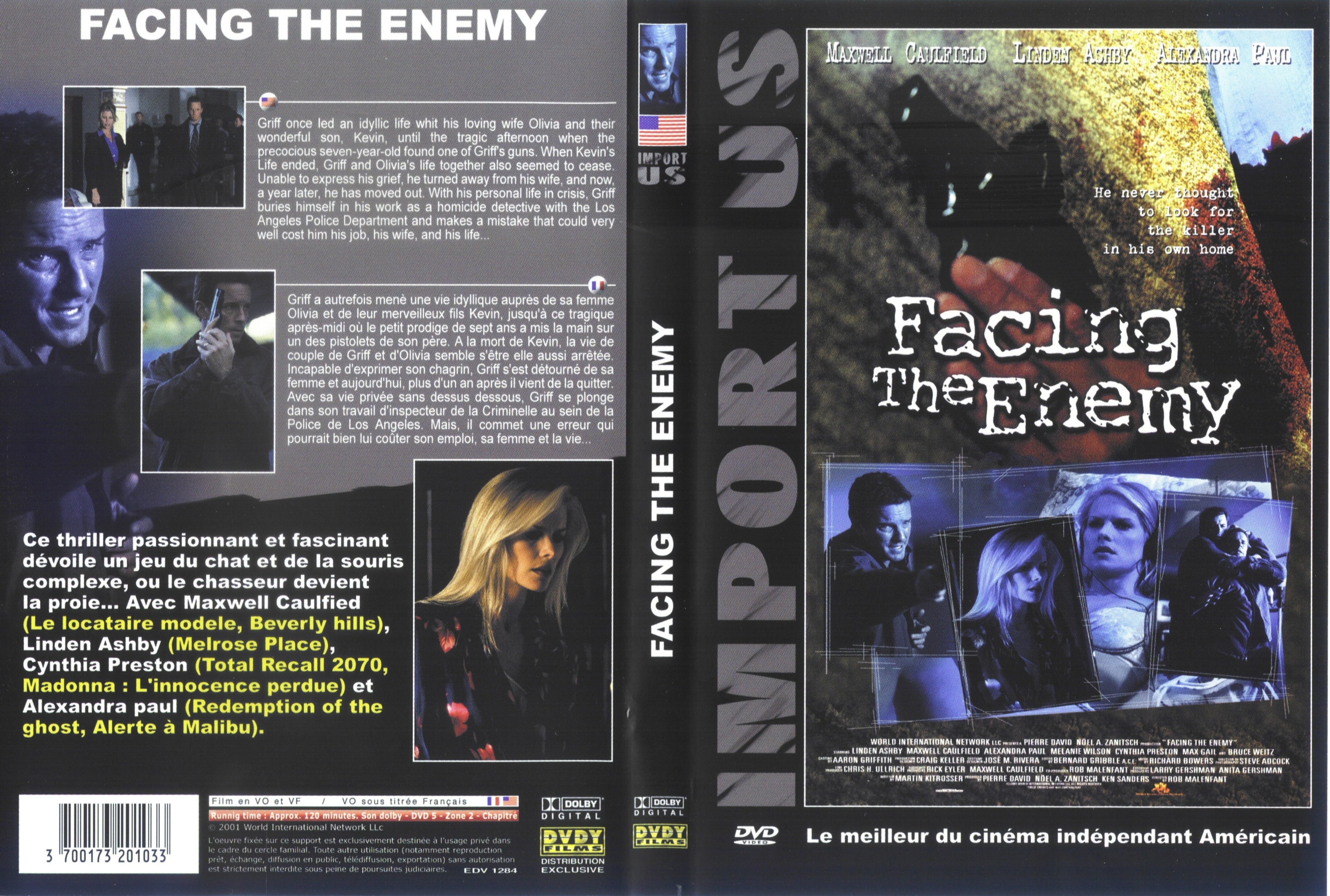 Jaquette DVD Facing the enemy