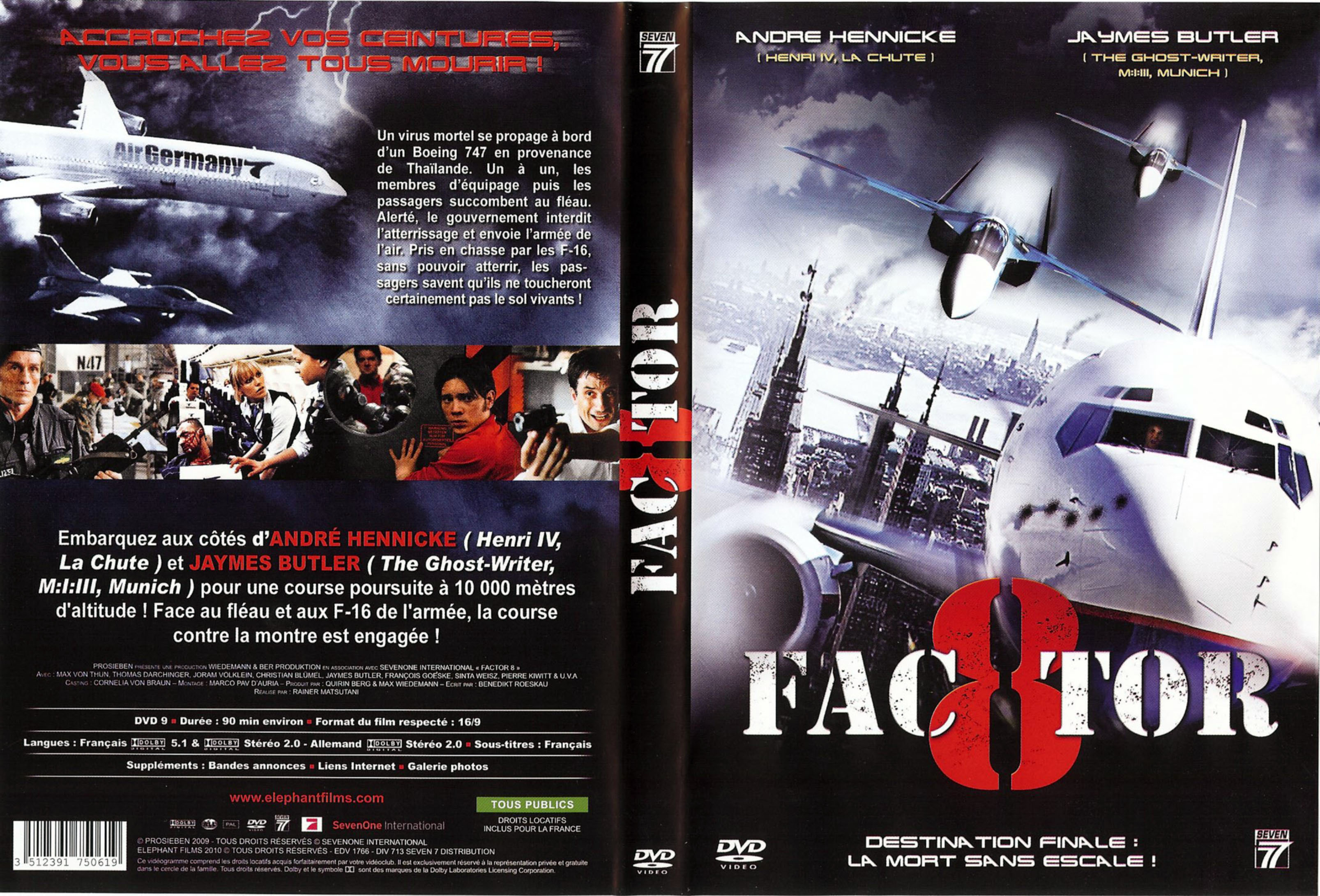 Jaquette DVD Factor 8