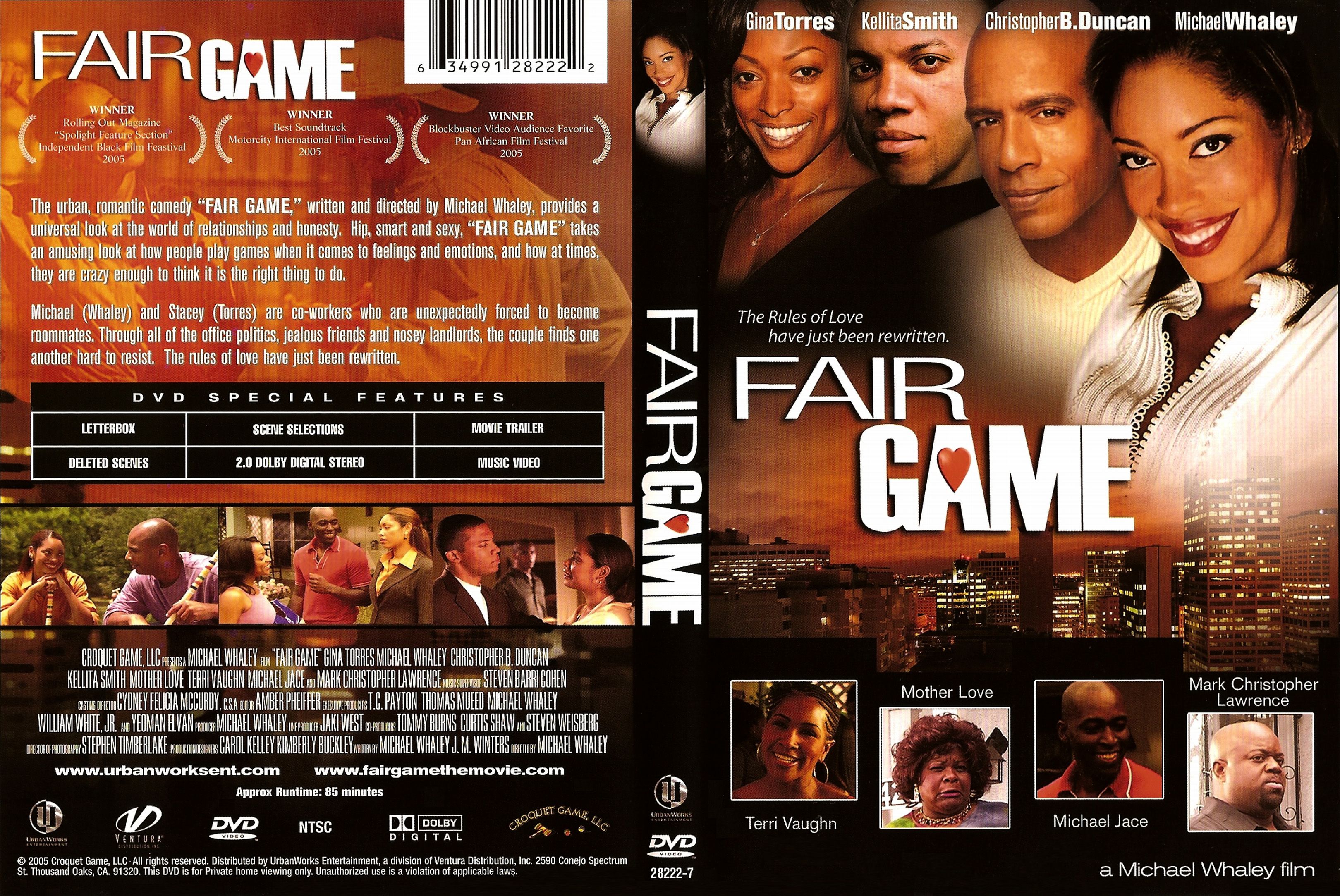 Jaquette DVD Fair game Zone 1