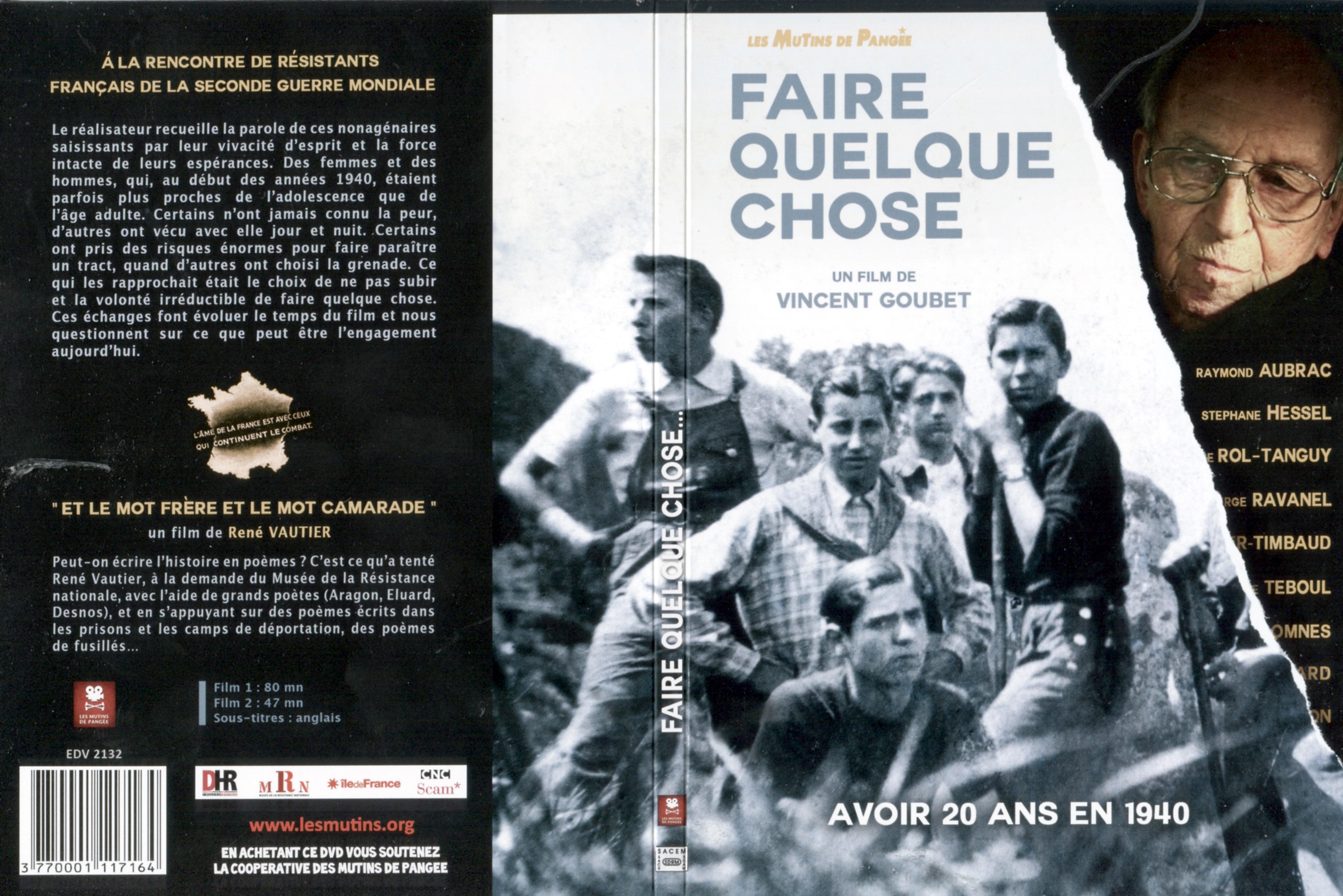 Jaquette DVD Faire quelque chose