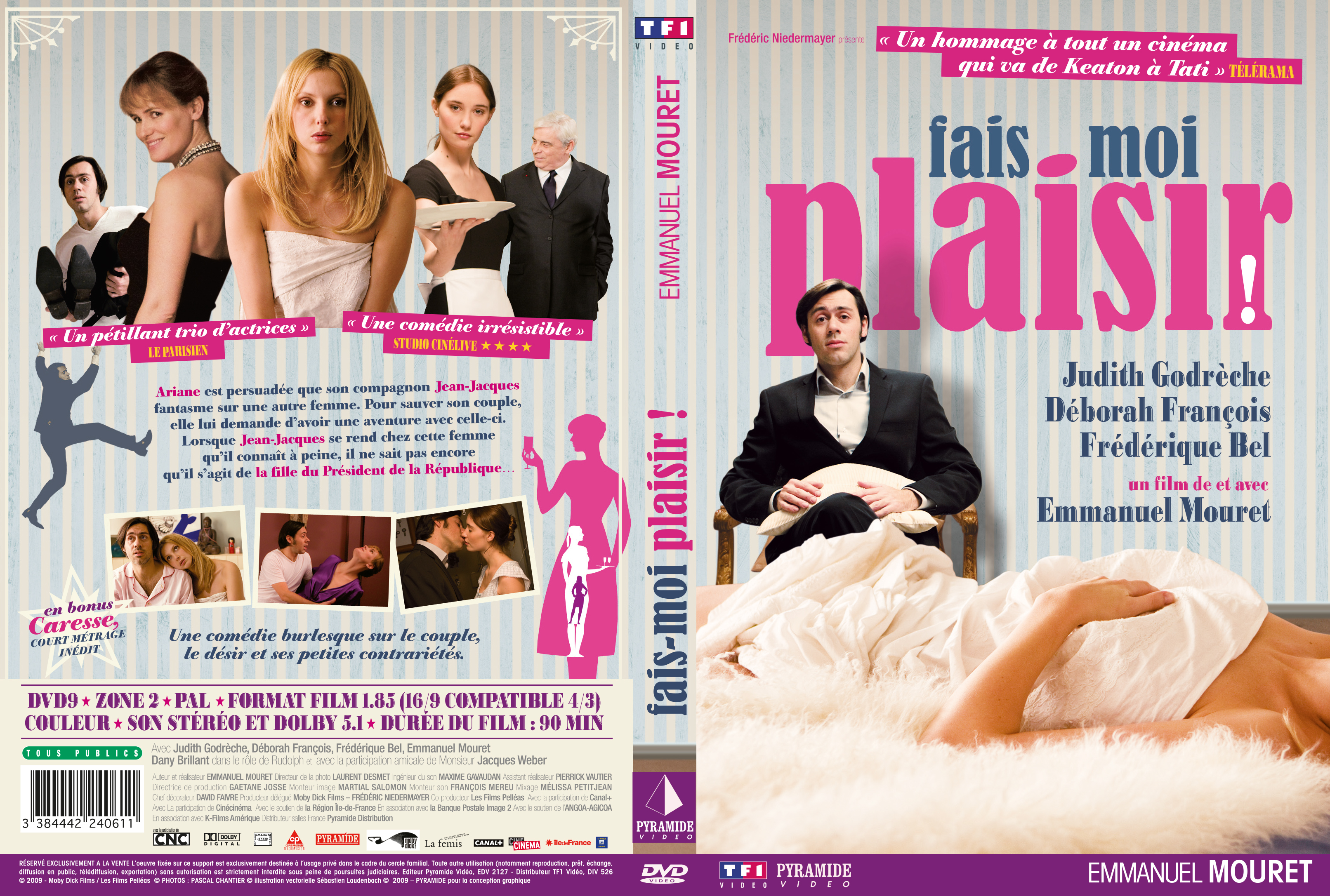 Jaquette DVD Fais-moi plaisir