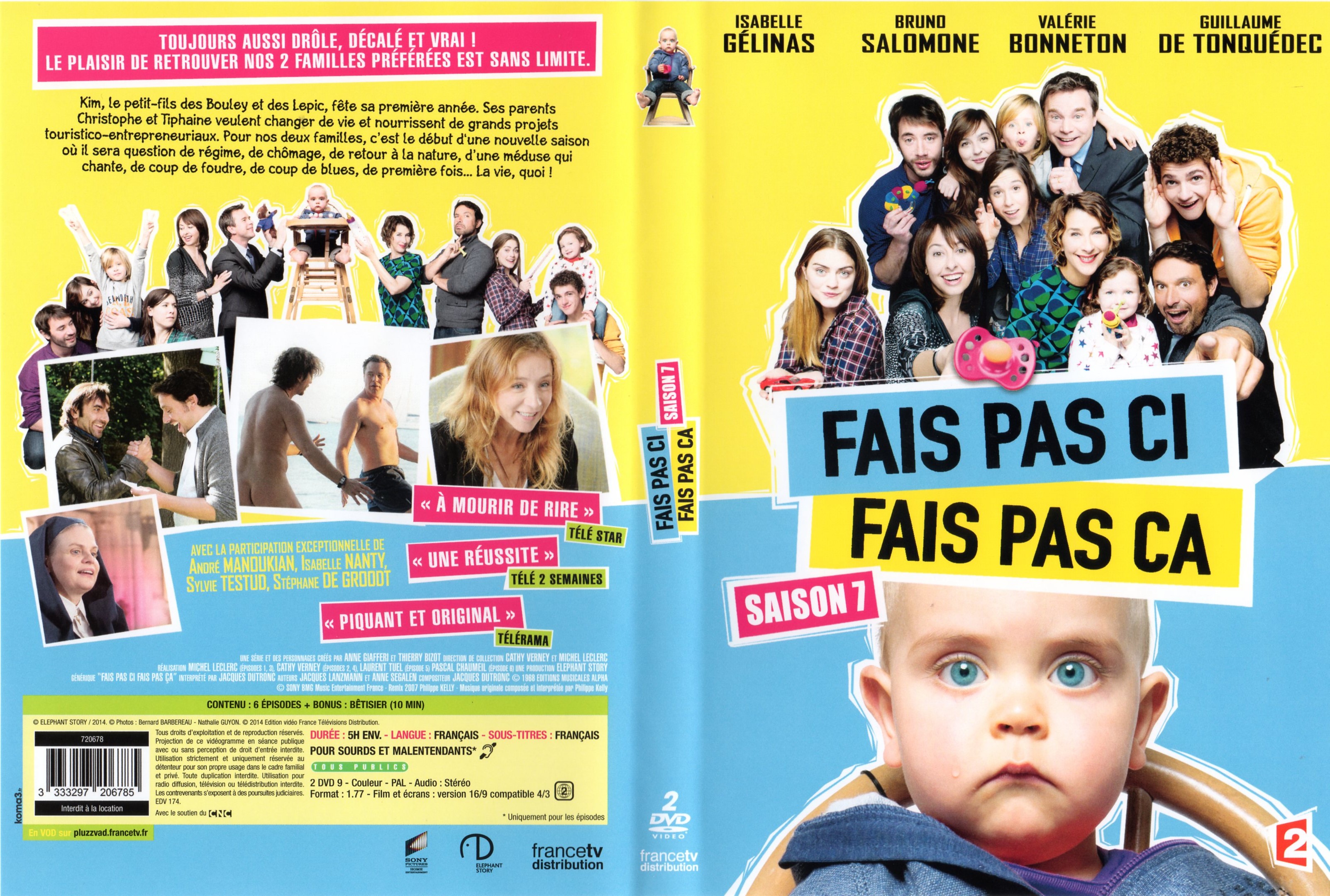 Jaquette DVD Fais pas i fais pas a Saison 7