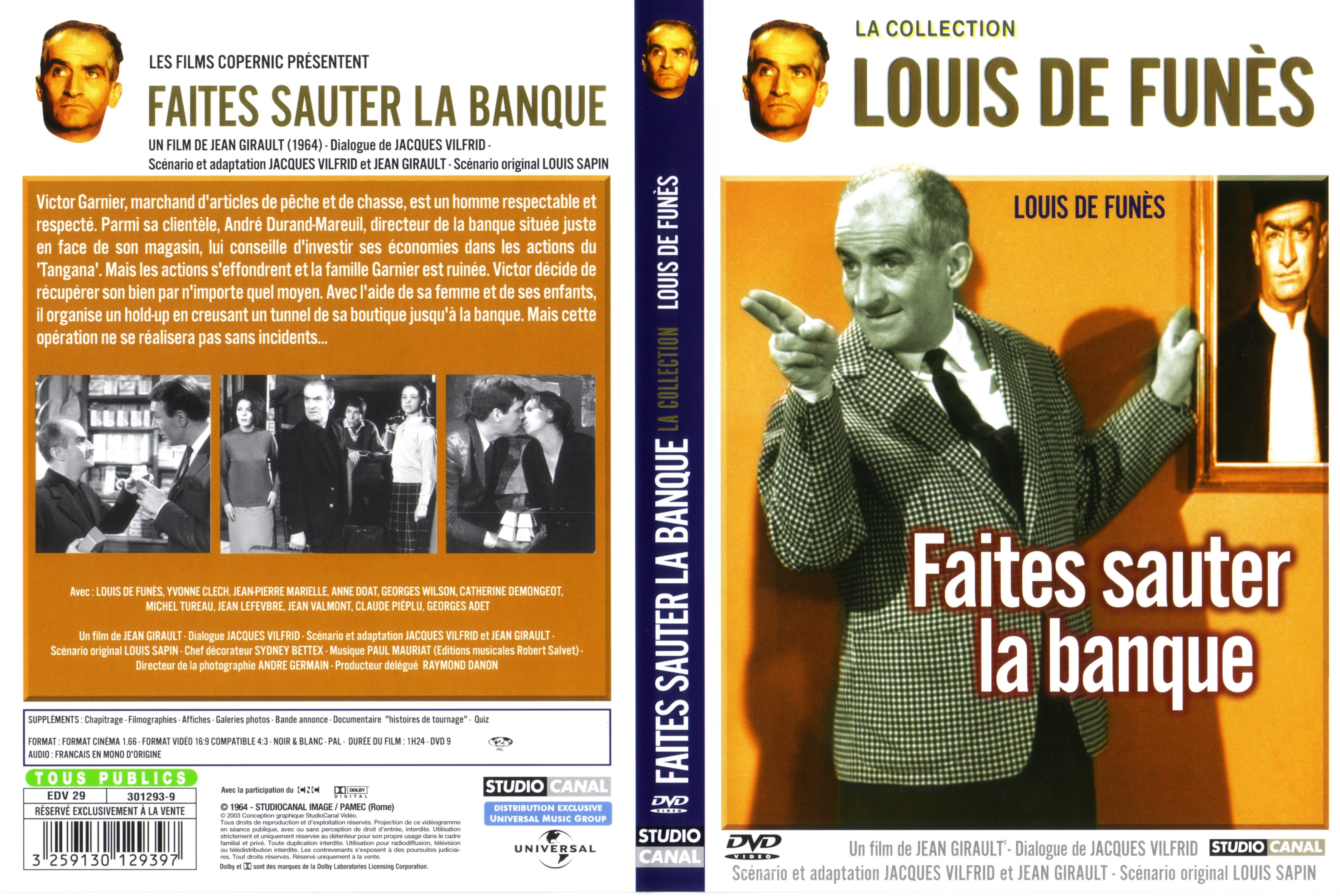 Jaquette DVD Faites sauter la banque