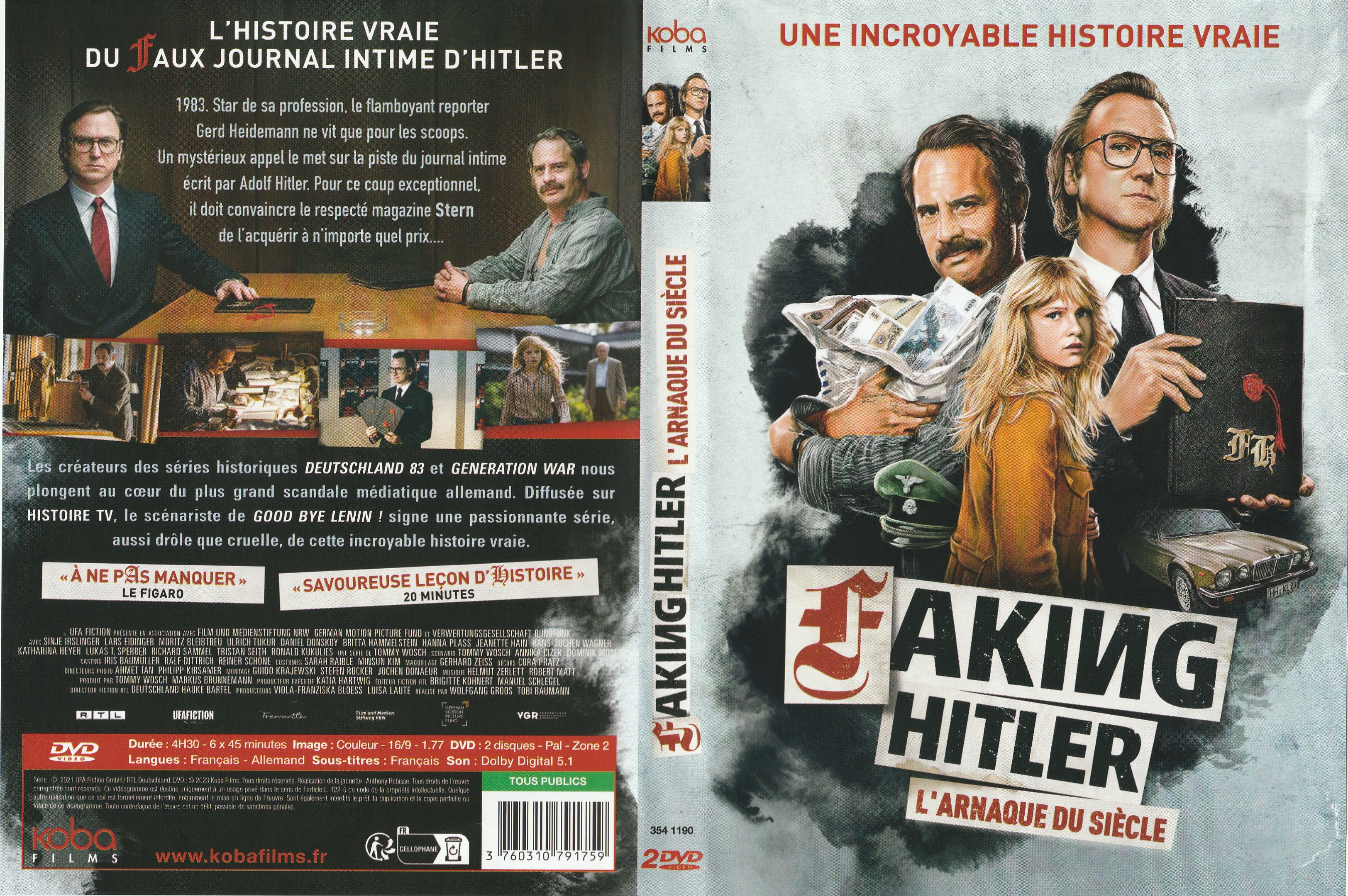 Jaquette DVD Faking Hitler