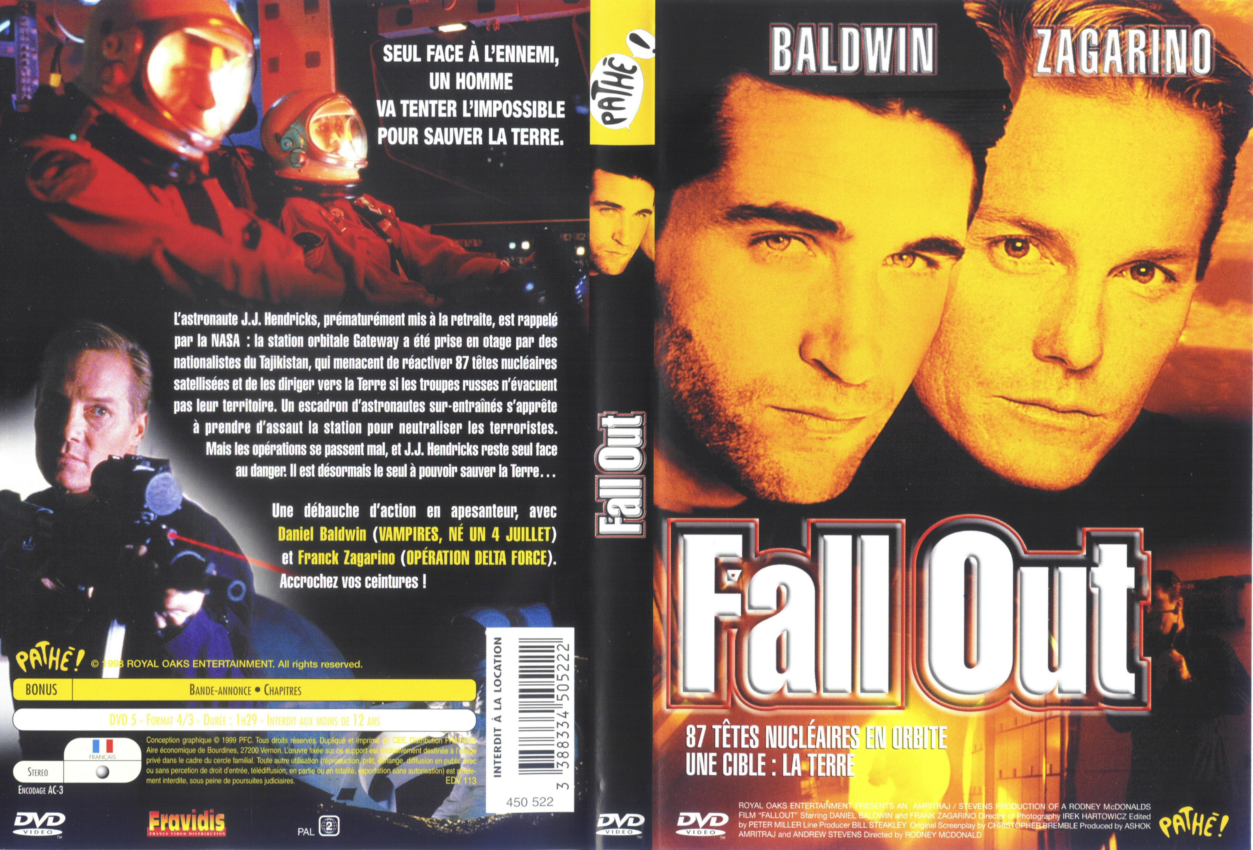Jaquette DVD Fall out