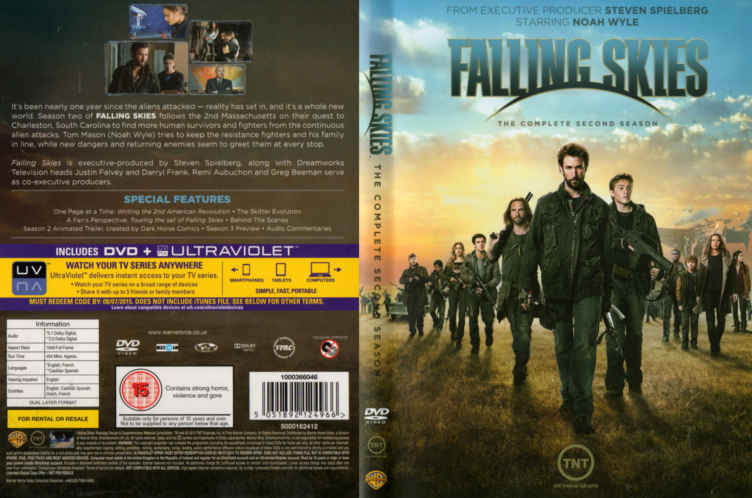 Jaquette DVD Falling Skies Saison 2 Zone 1