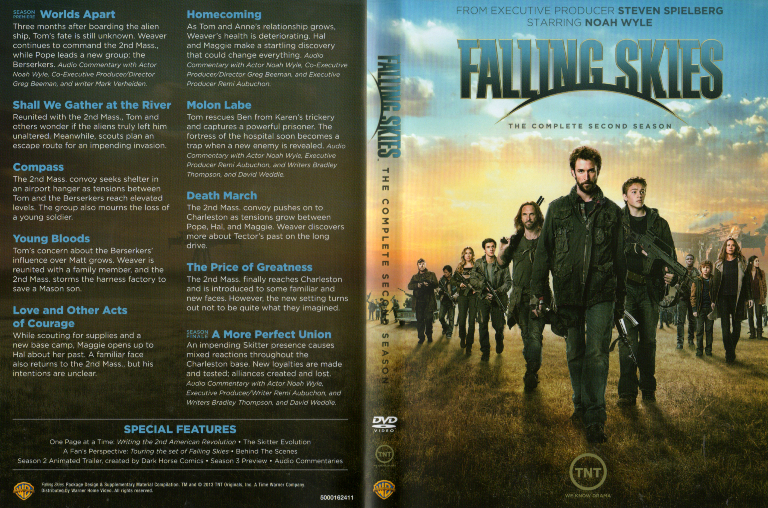 Jaquette DVD Falling Skies Saison 2 Zone 1 v2