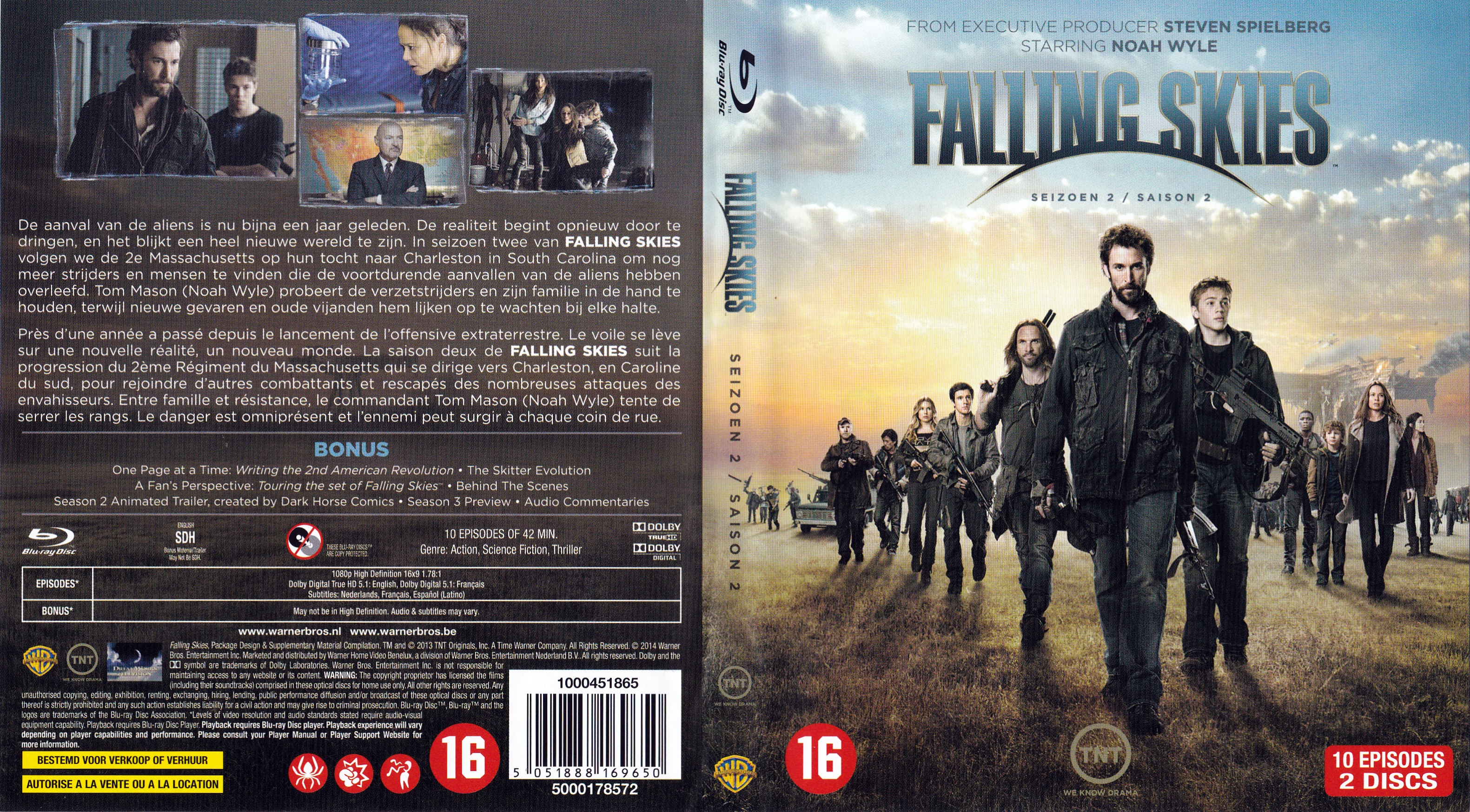 Jaquette DVD Falling Skies Saison 2 (BLU-RAY)