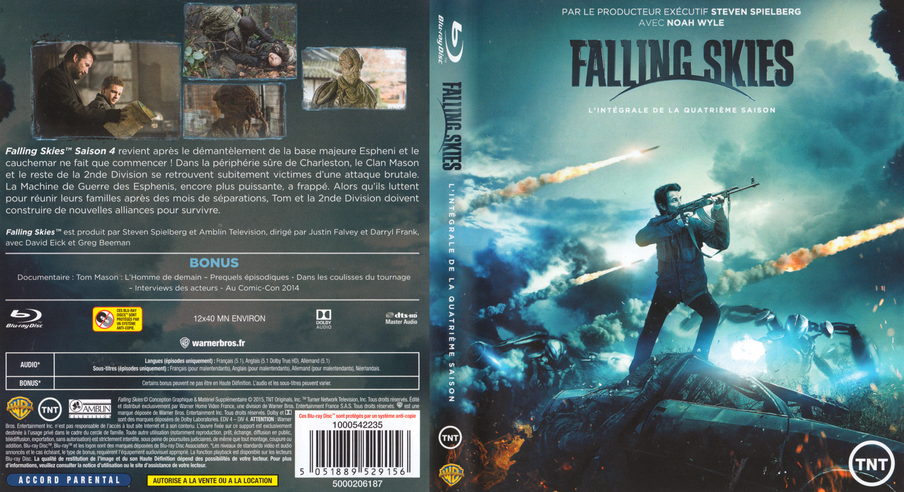 Jaquette DVD Falling Skies Saison 4 (BLU-RAY)