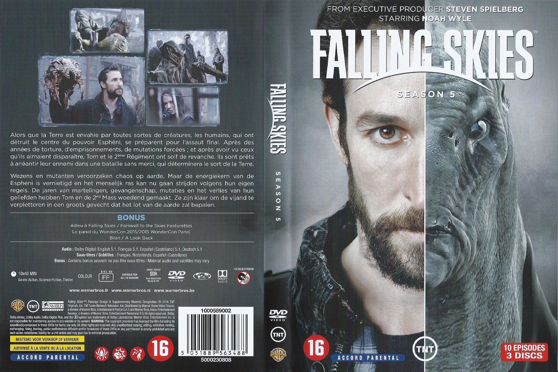 Jaquette DVD Falling Skies Saison 5