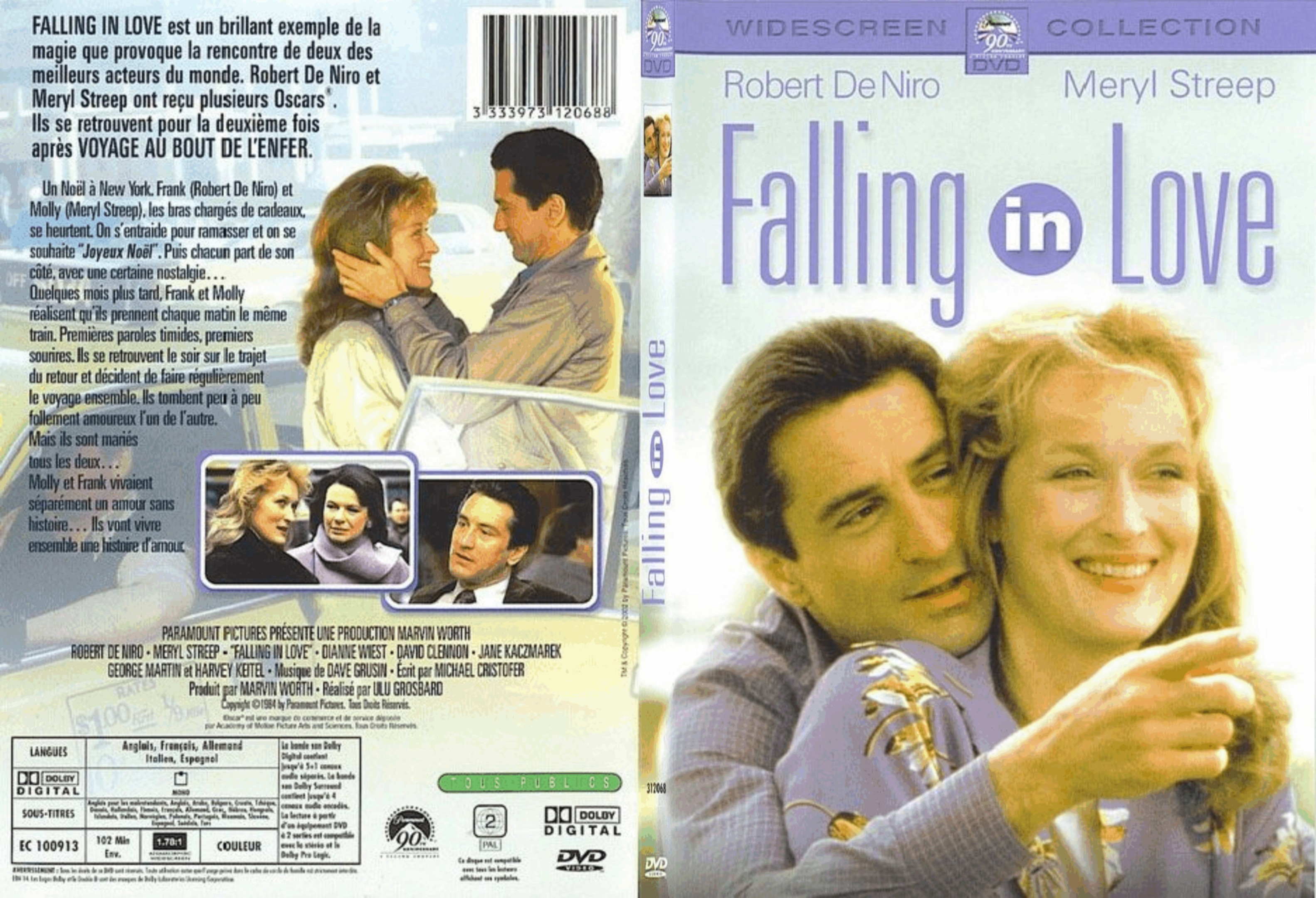 Jaquette DVD Falling in love - SLIM