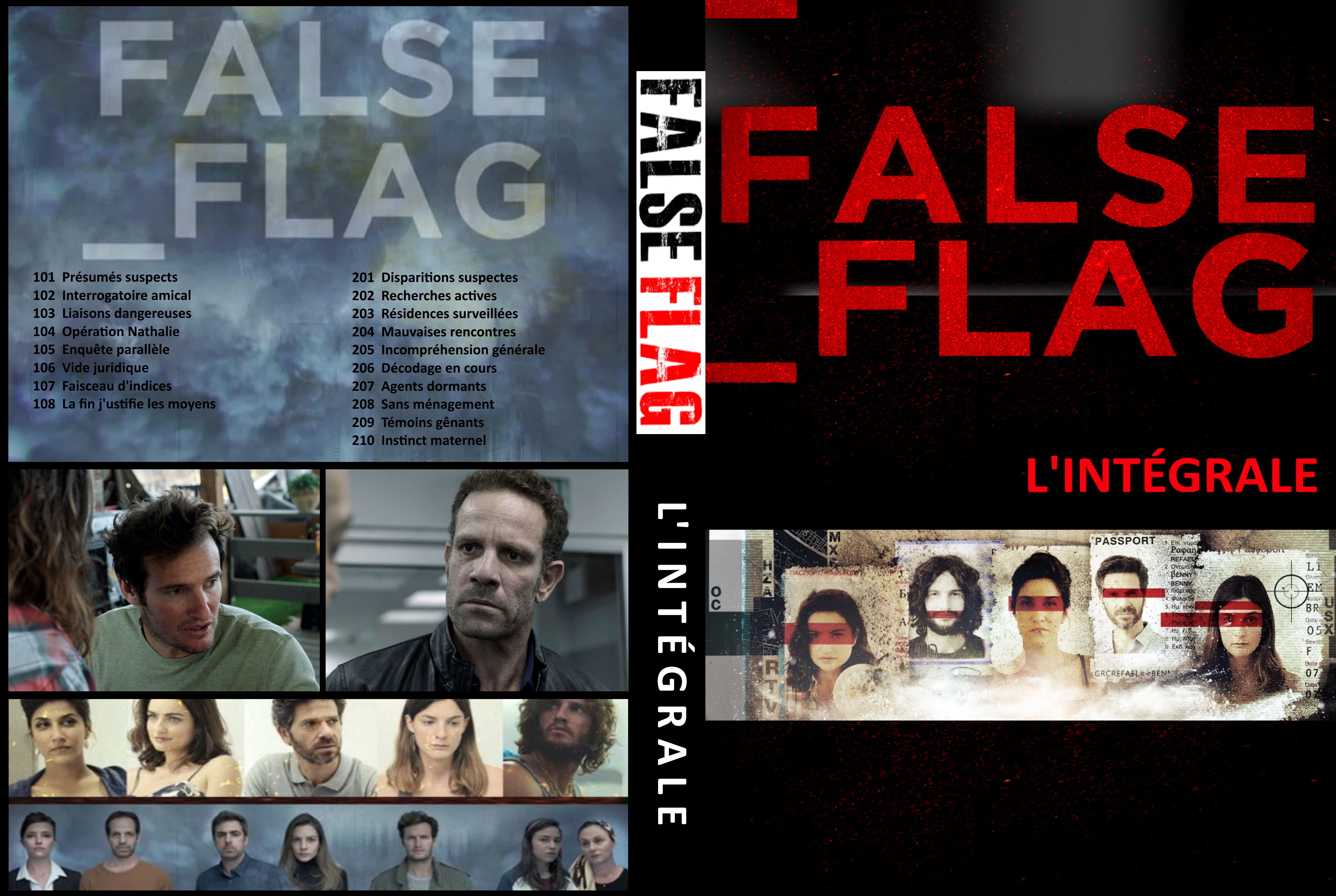 Jaquette DVD False Flag custom