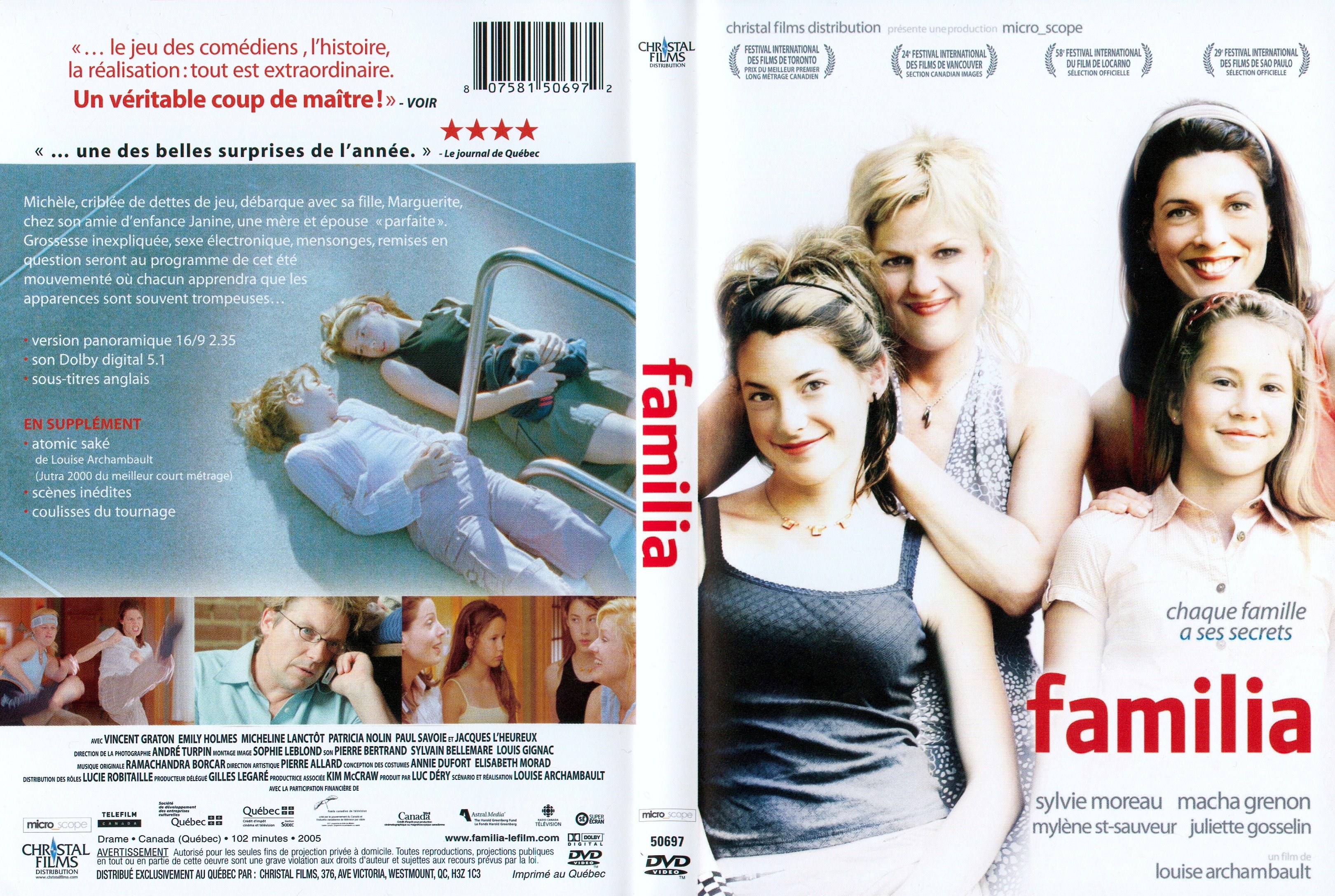 Jaquette DVD Familia