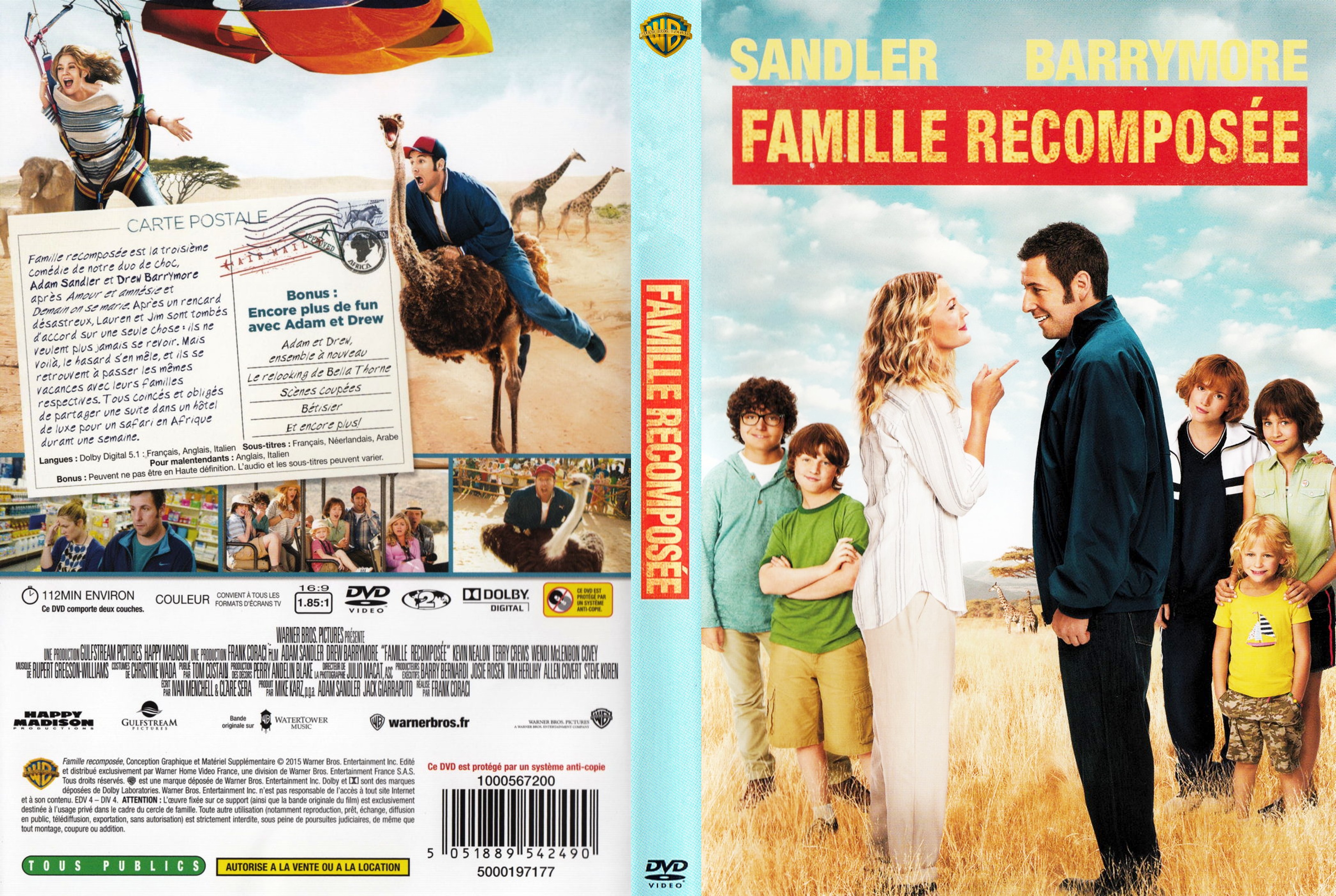 Jaquette DVD Famille Recompose