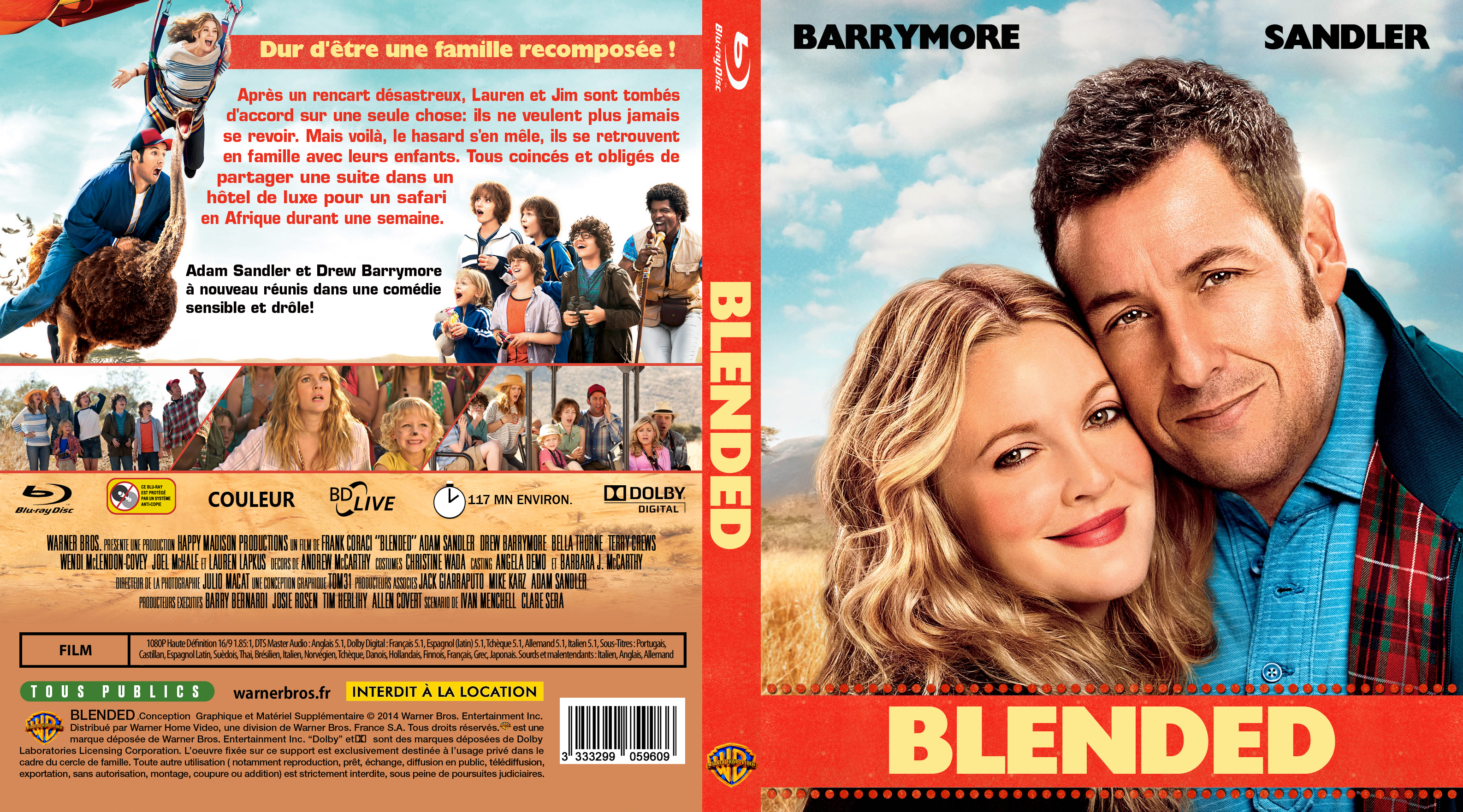 Jaquette DVD Famille recompose - Blended custom (BLU-RAY)