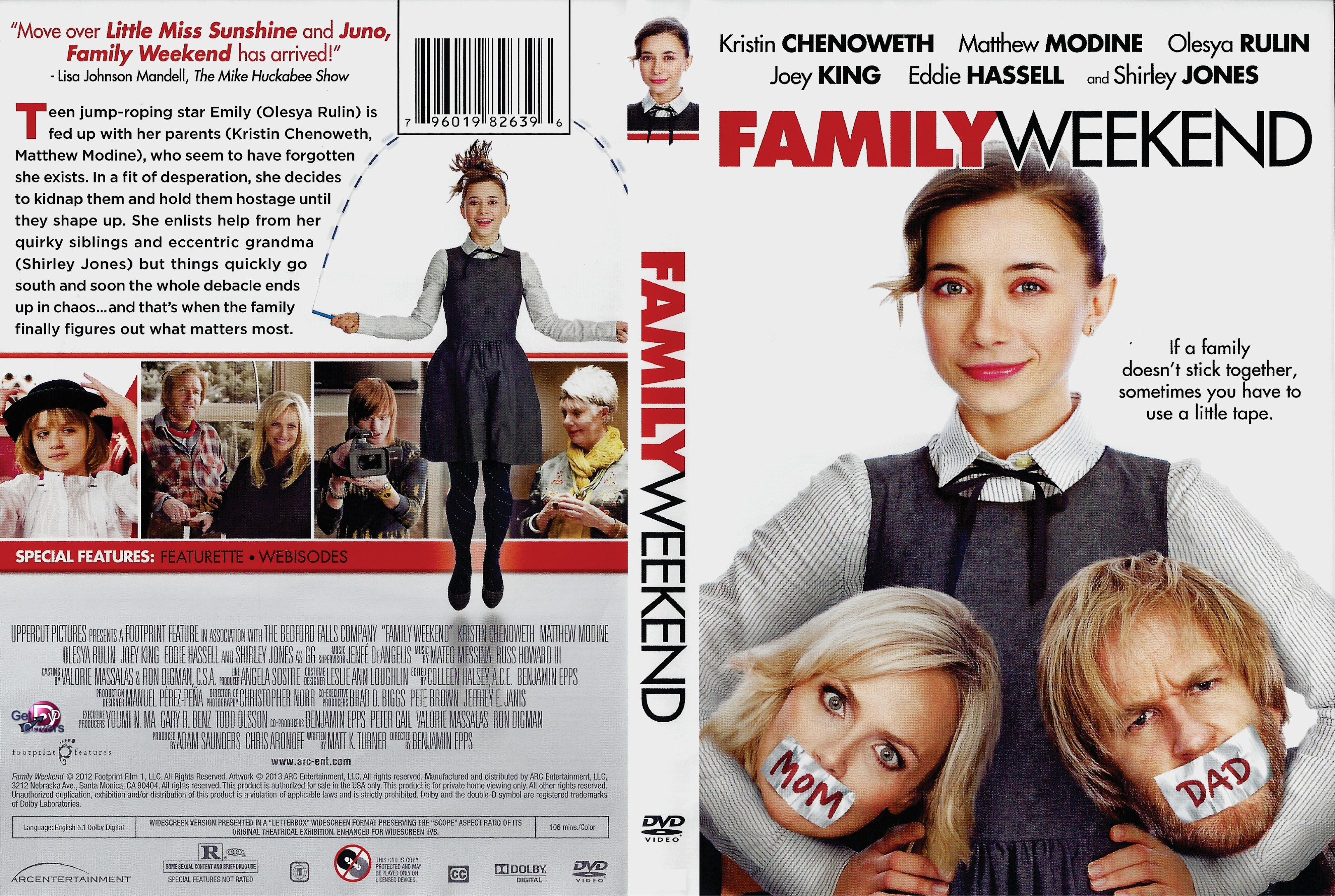 Jaquette DVD Family Weekend Zone 1