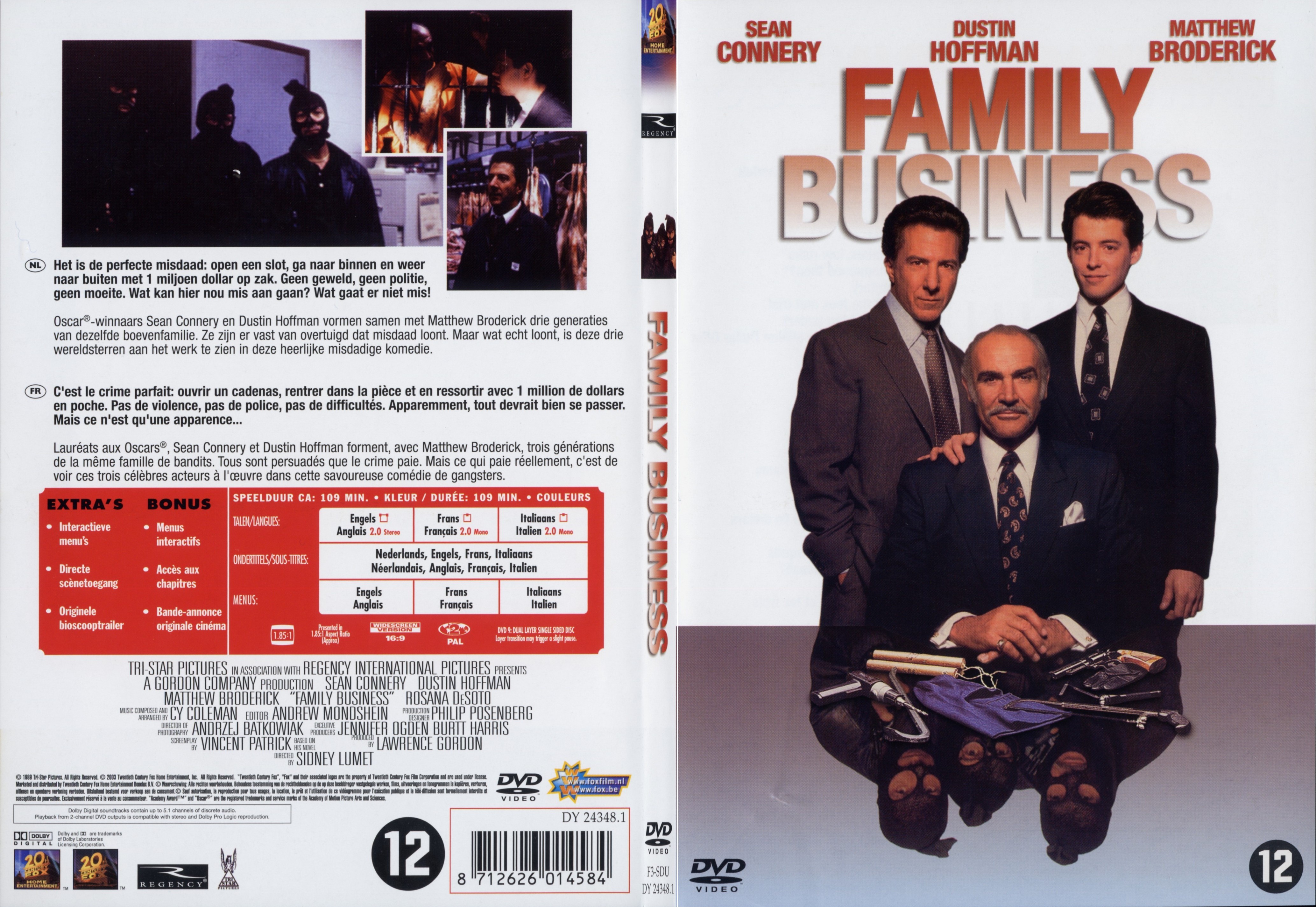 Jaquette DVD Family business - SLIM