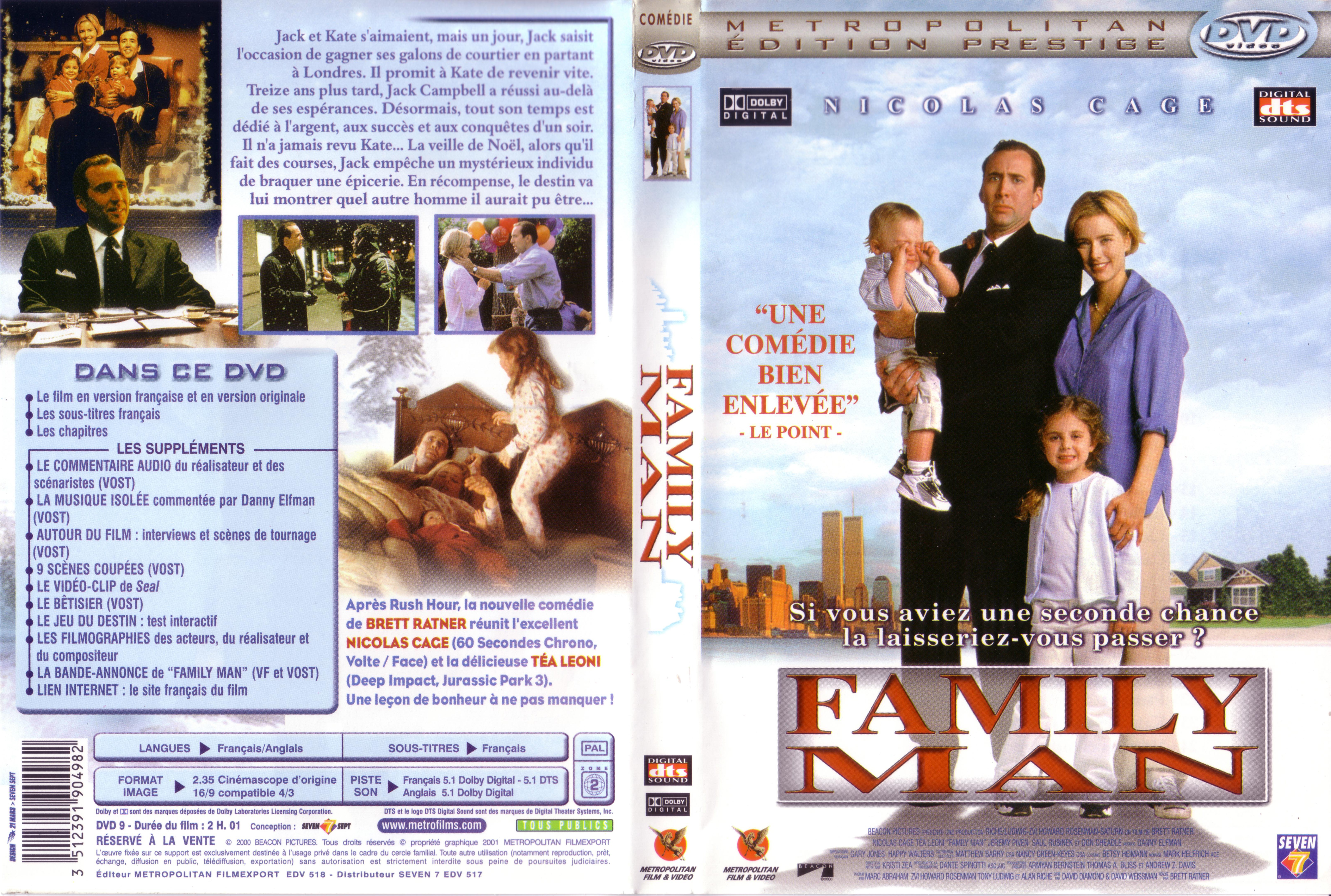 Jaquette DVD Family man v2