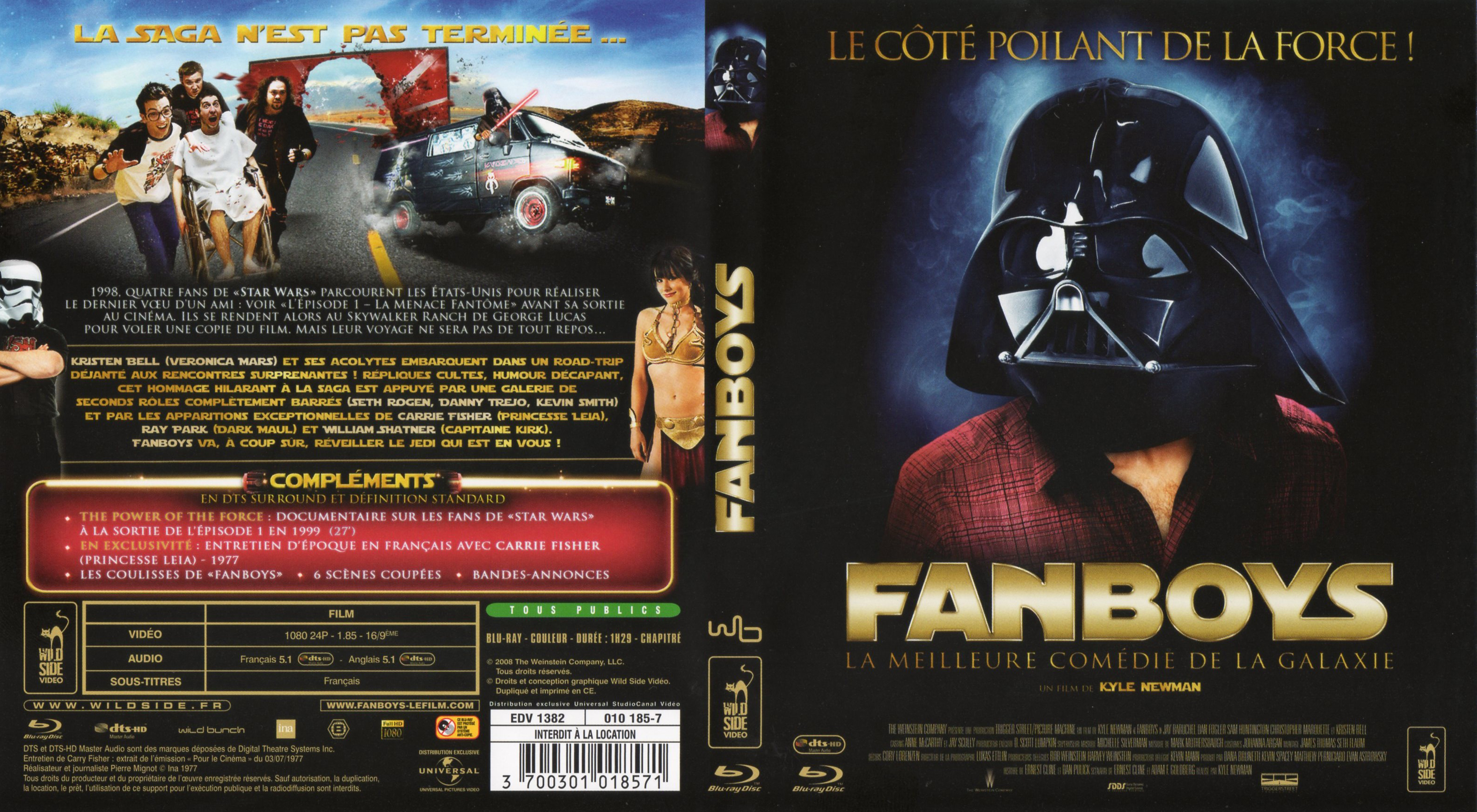 Jaquette DVD Fanboys (BLU-RAY)