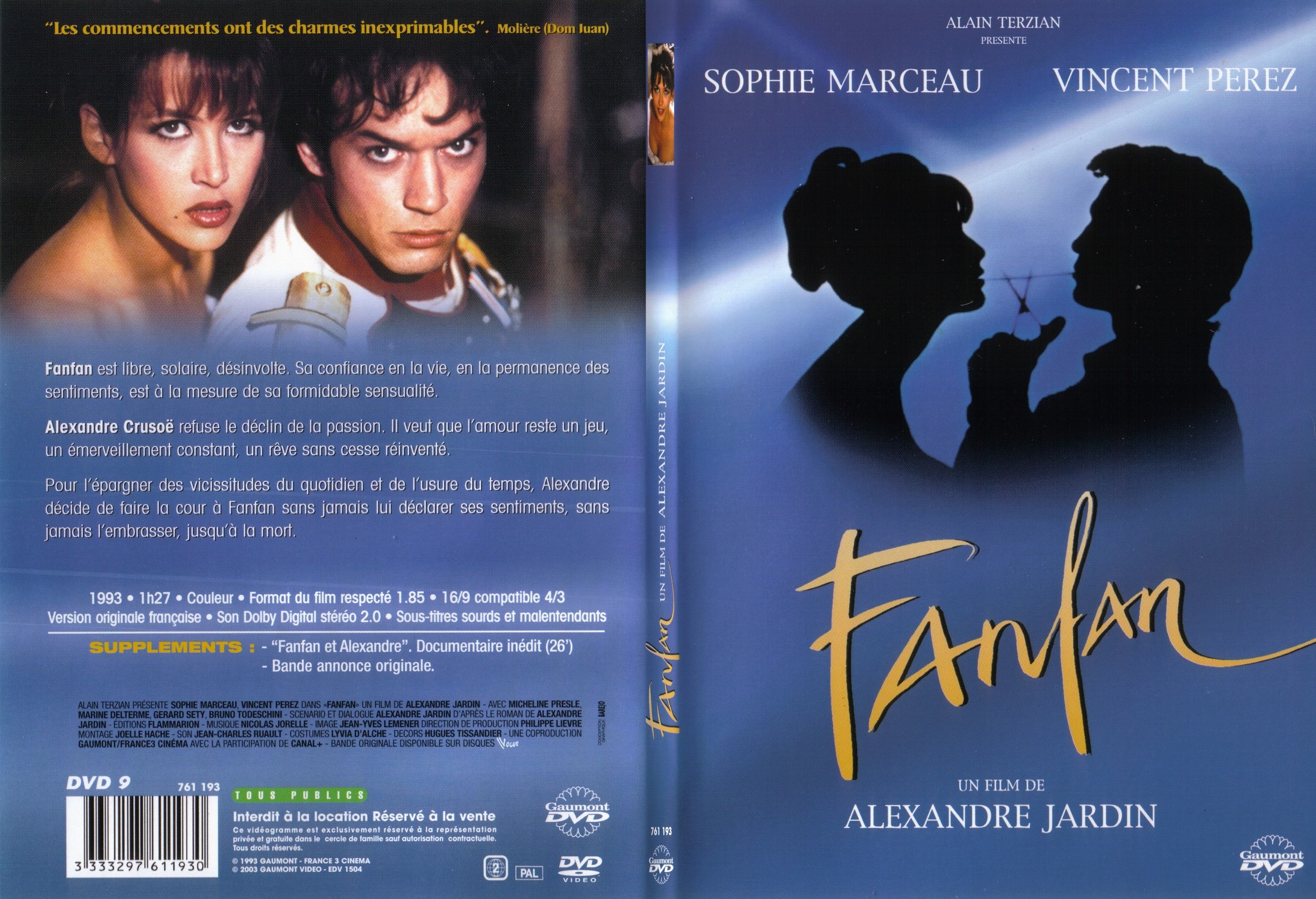 Jaquette DVD Fanfan - SLIM