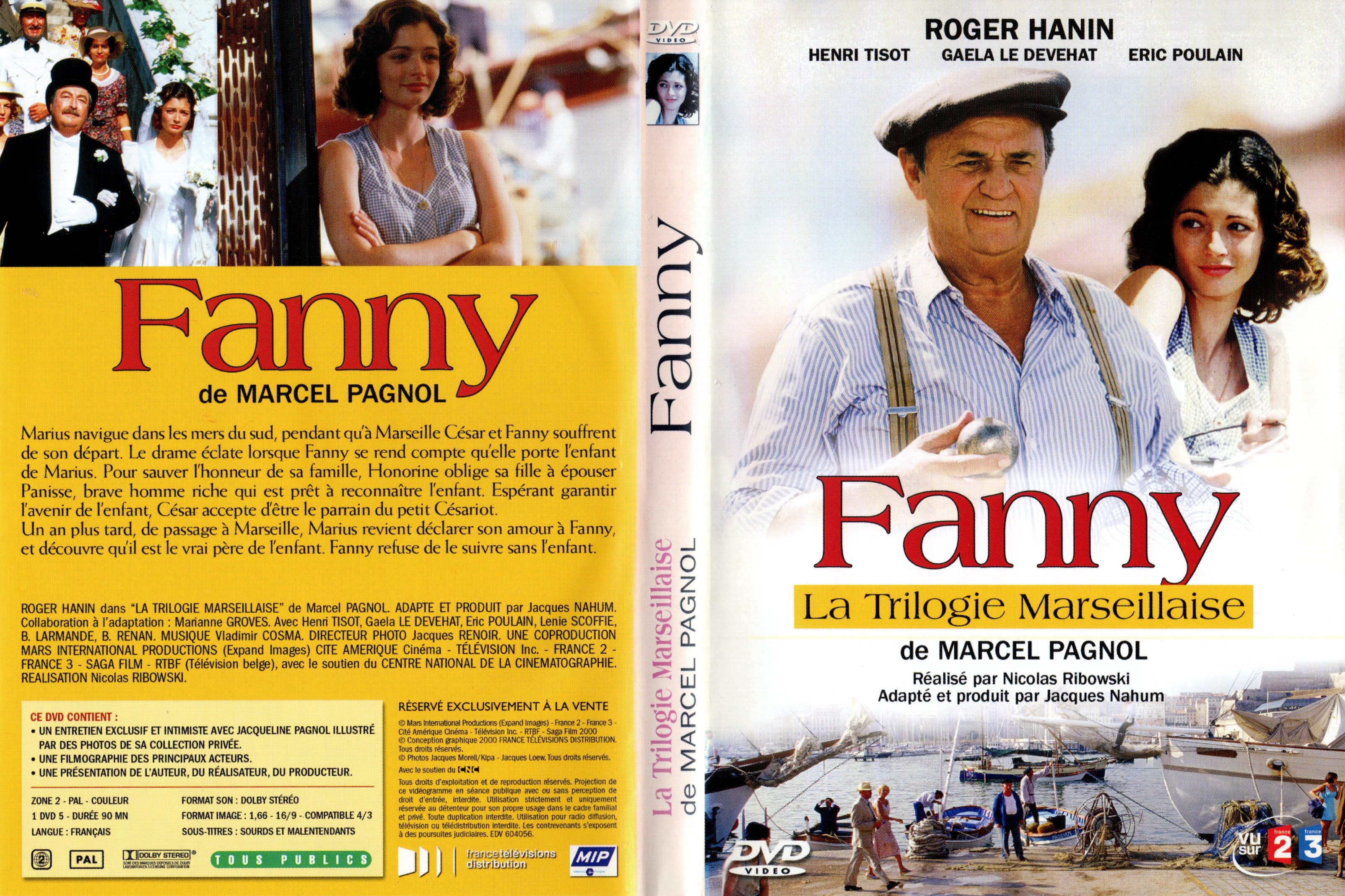 Jaquette DVD Fanny (1999)