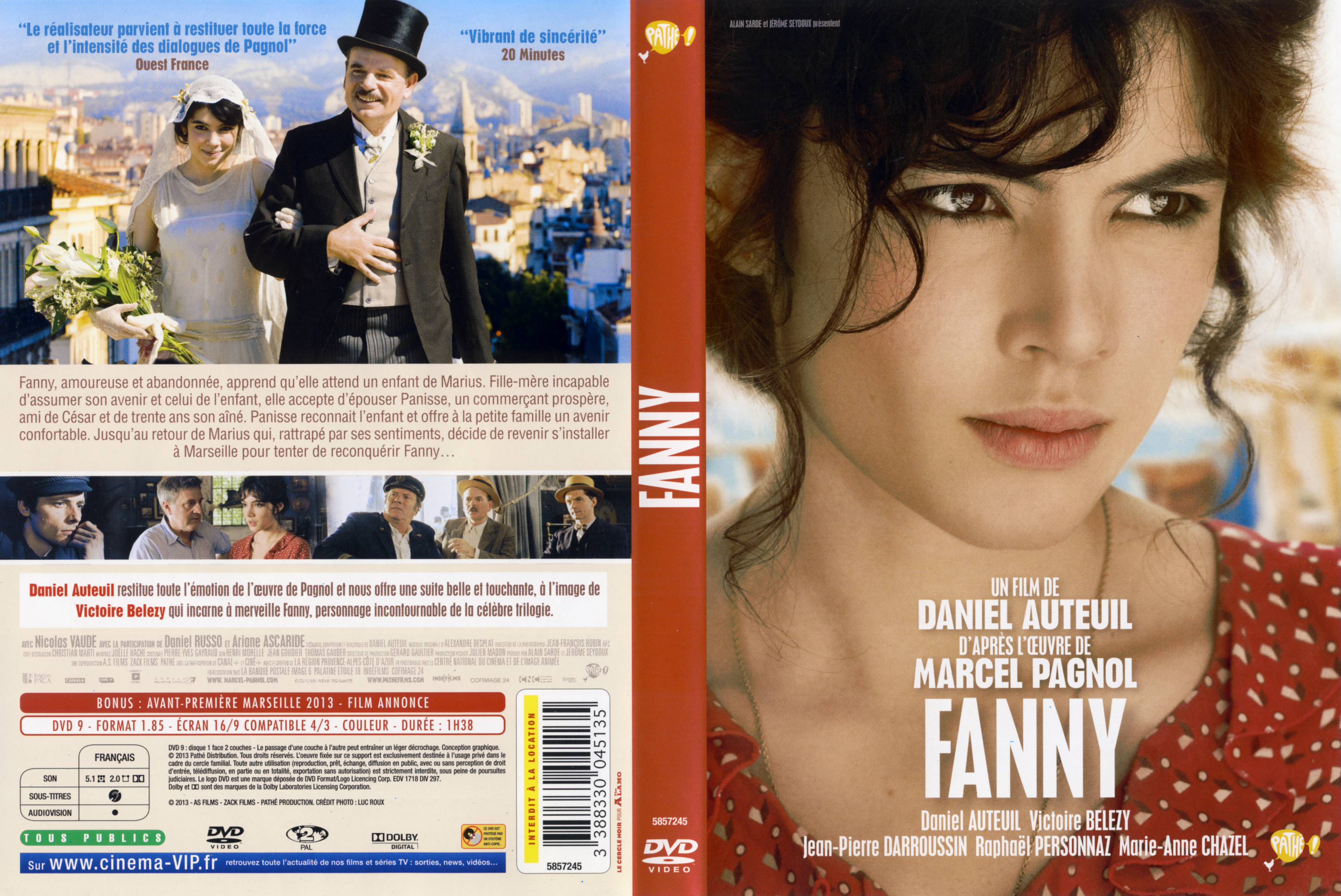 Jaquette DVD Fanny (2013)