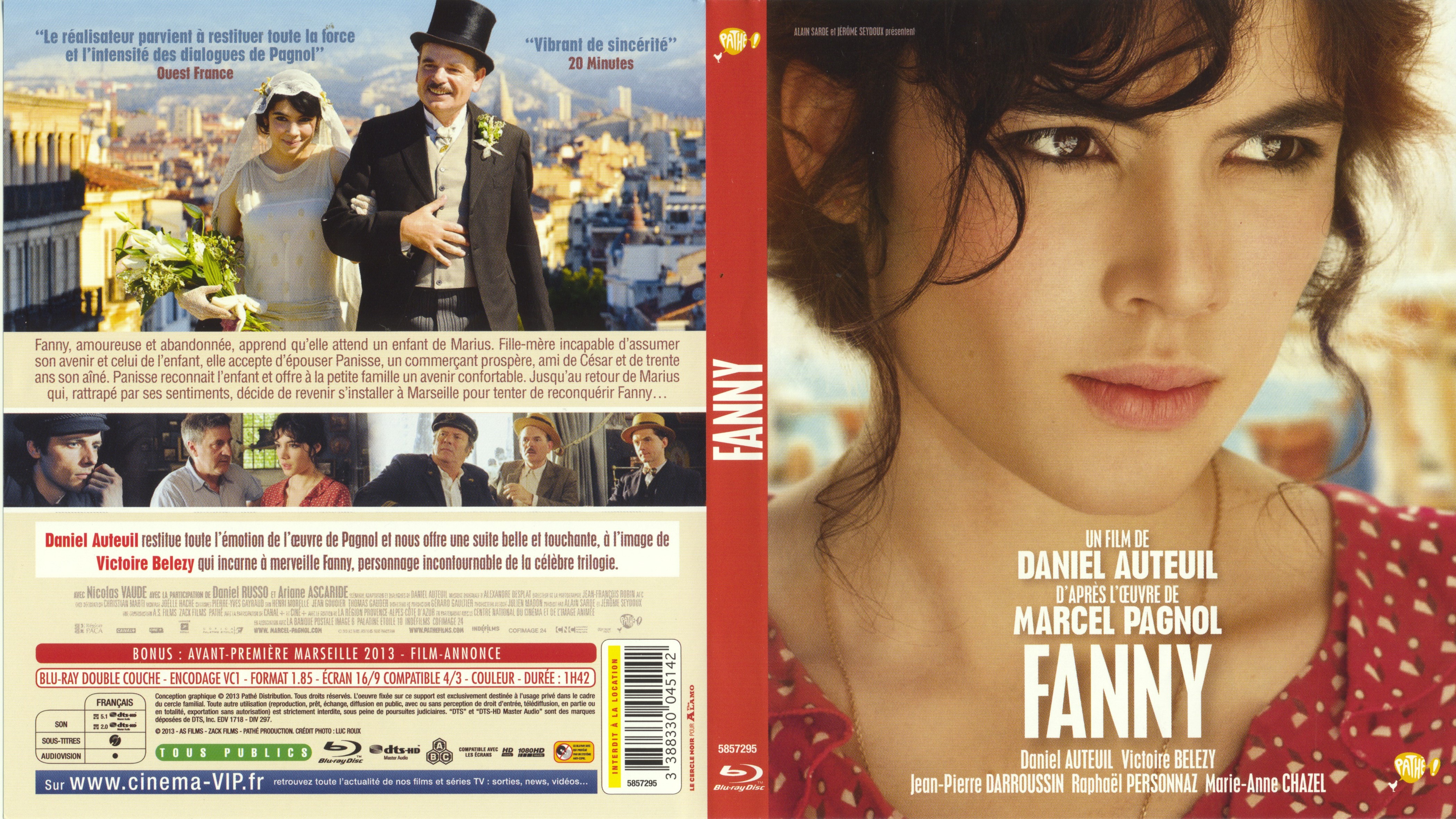 Jaquette DVD Fanny (2013) (BLU-RAY)