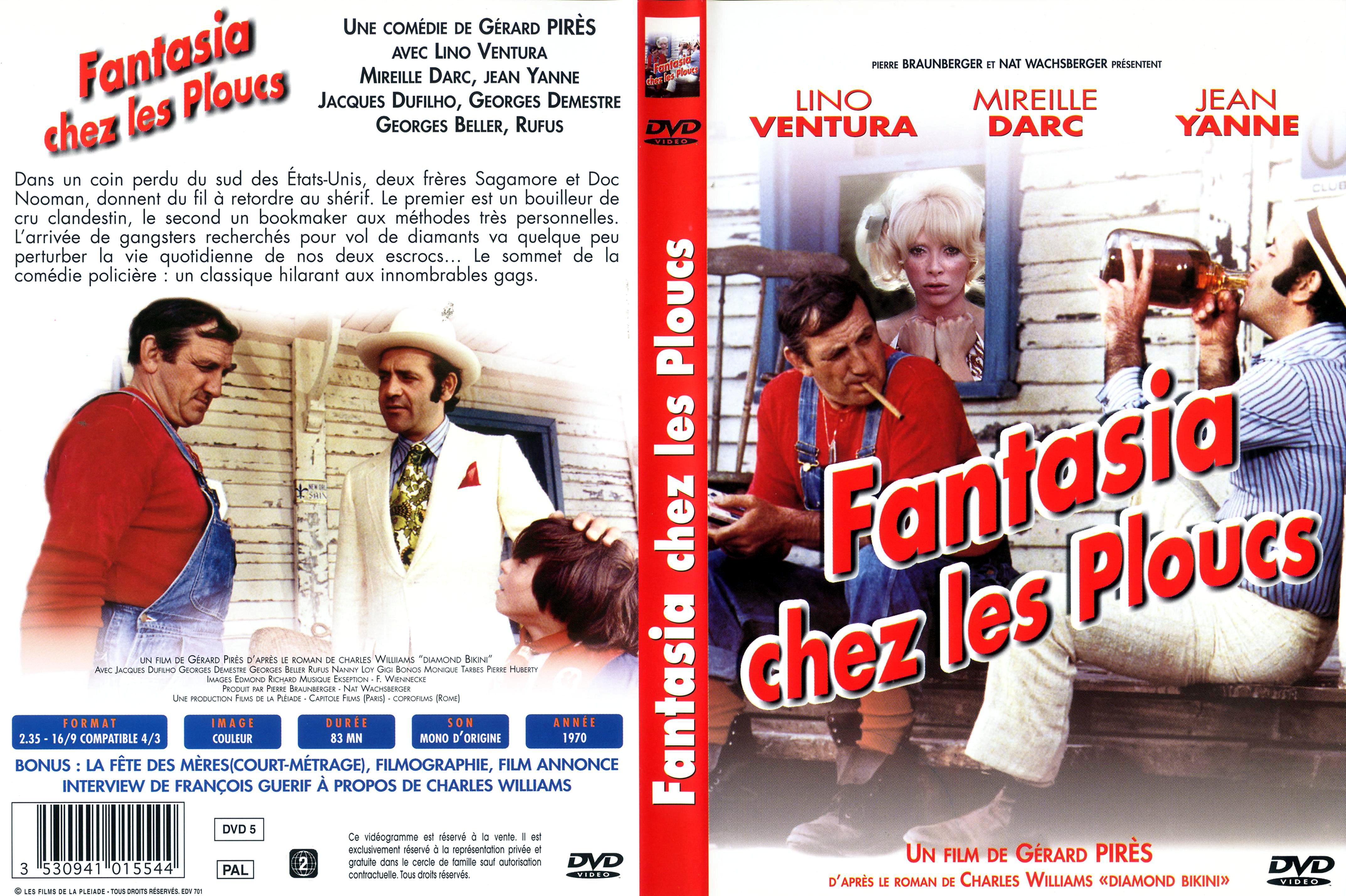 Jaquette DVD Fantasia chez les ploucs v3