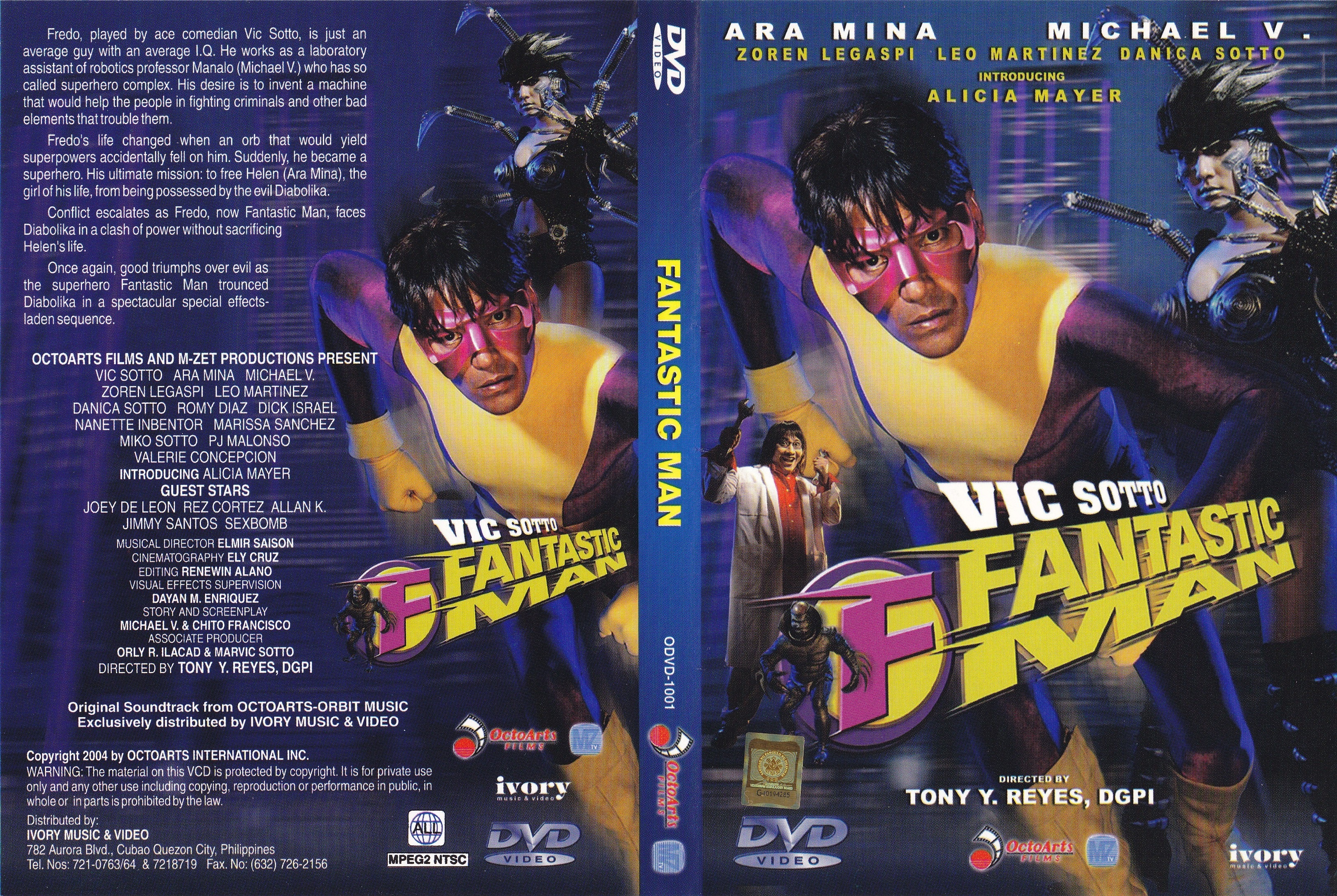Jaquette DVD Fantastic Man Zone 1