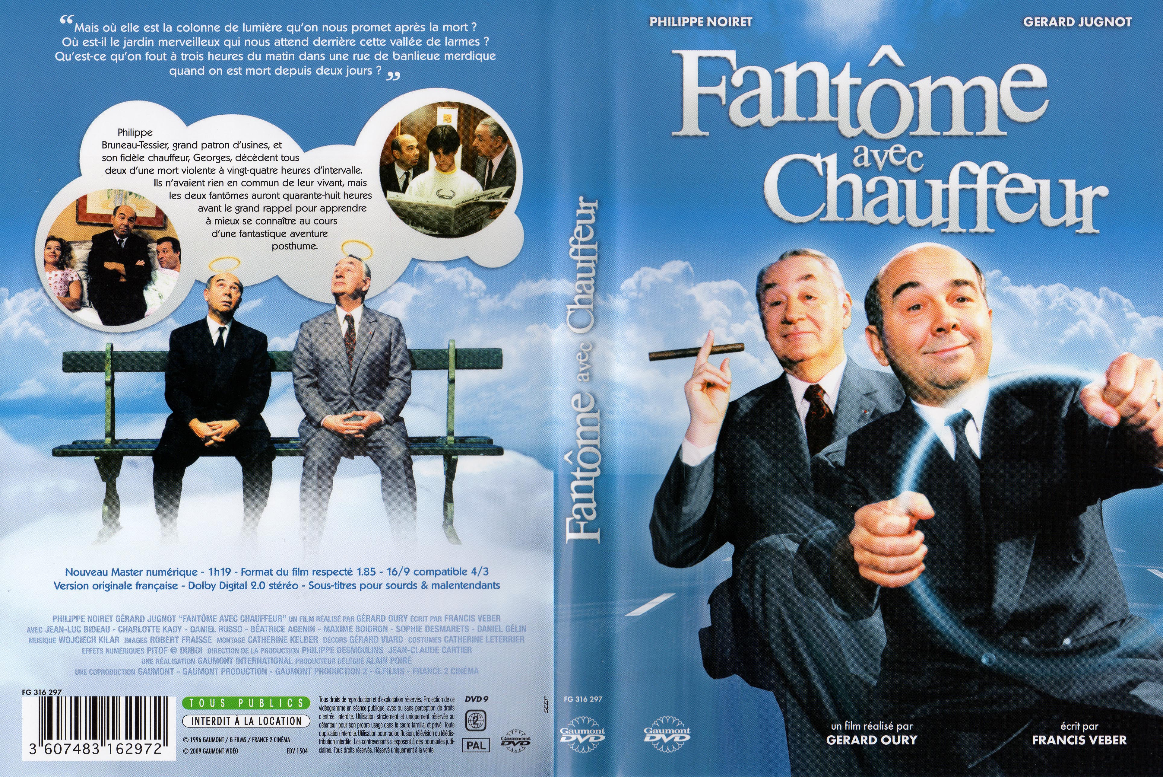 Jaquette DVD Fantome avec chauffeur