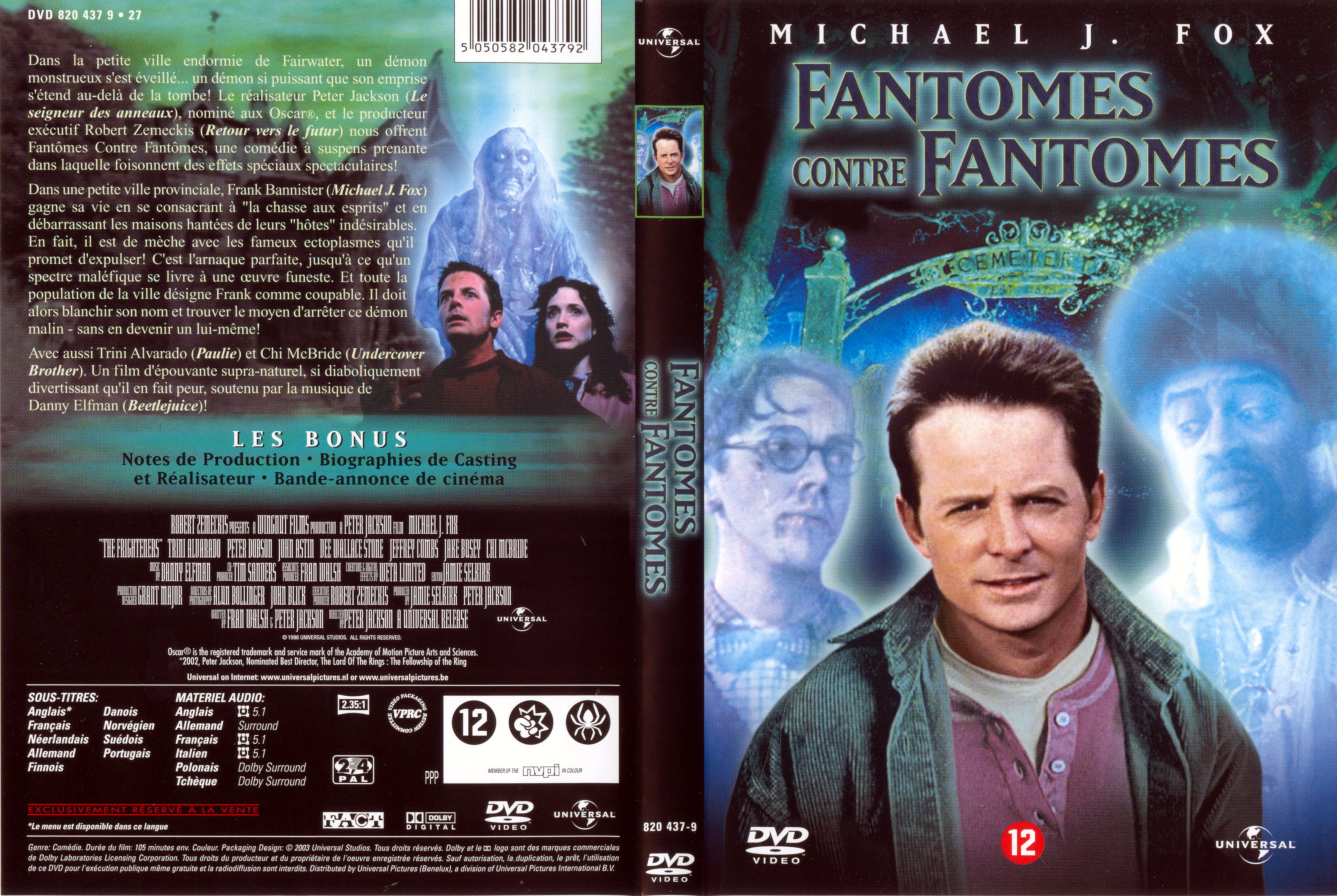 Jaquette DVD Fantomes contre fantomes v2