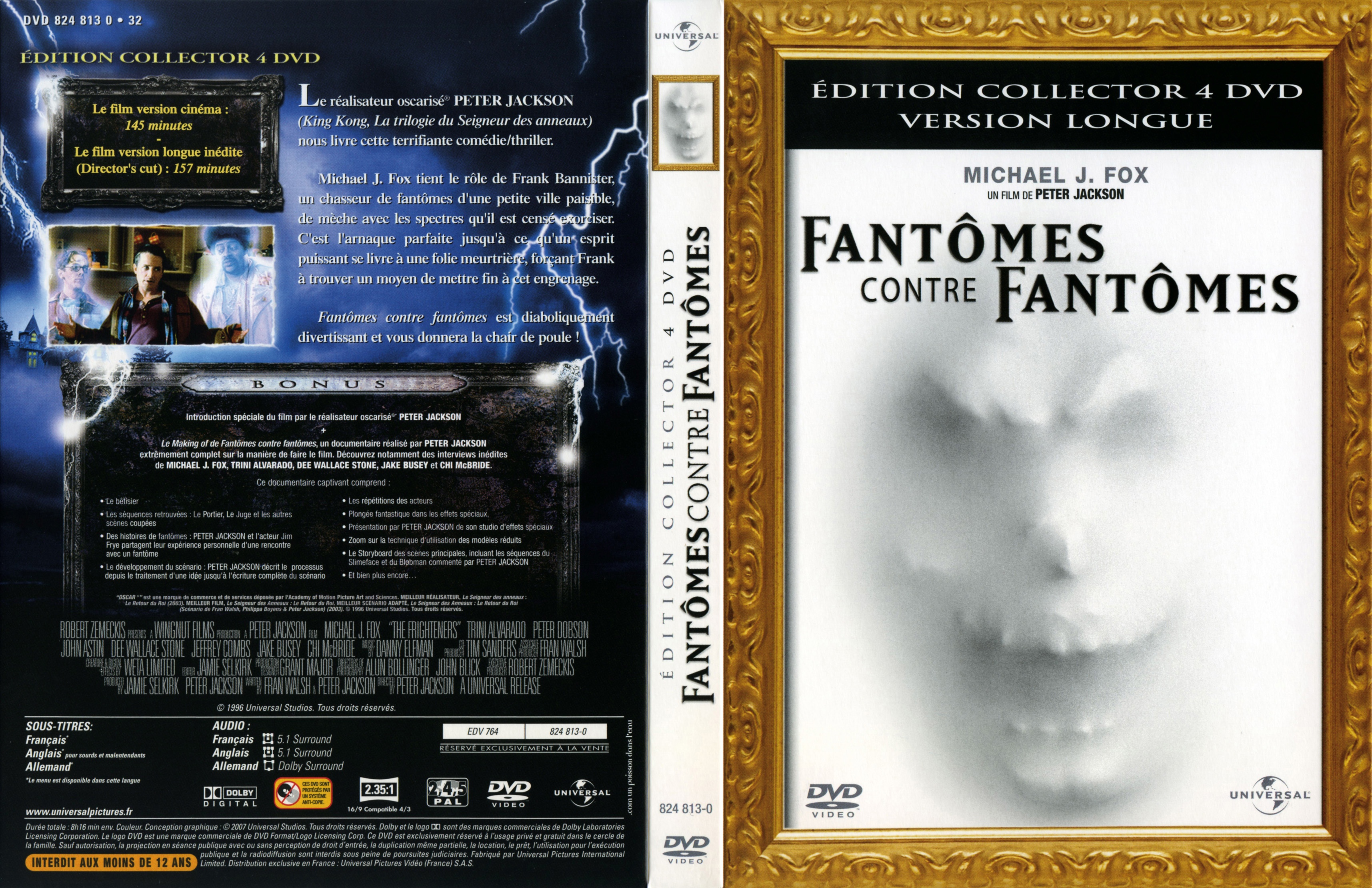 Jaquette DVD Fantomes contre fantomes v3