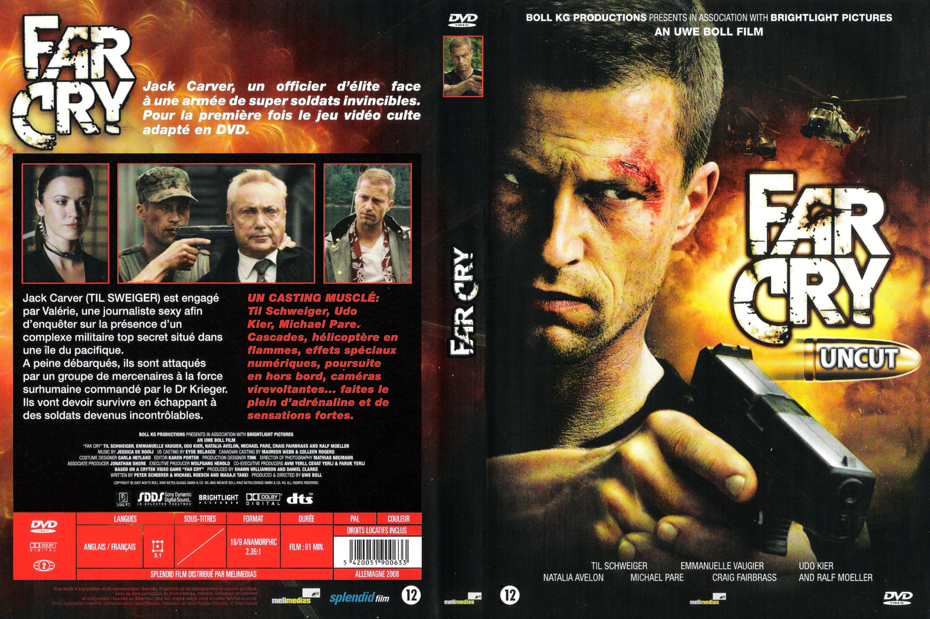 Jaquette DVD Far cry