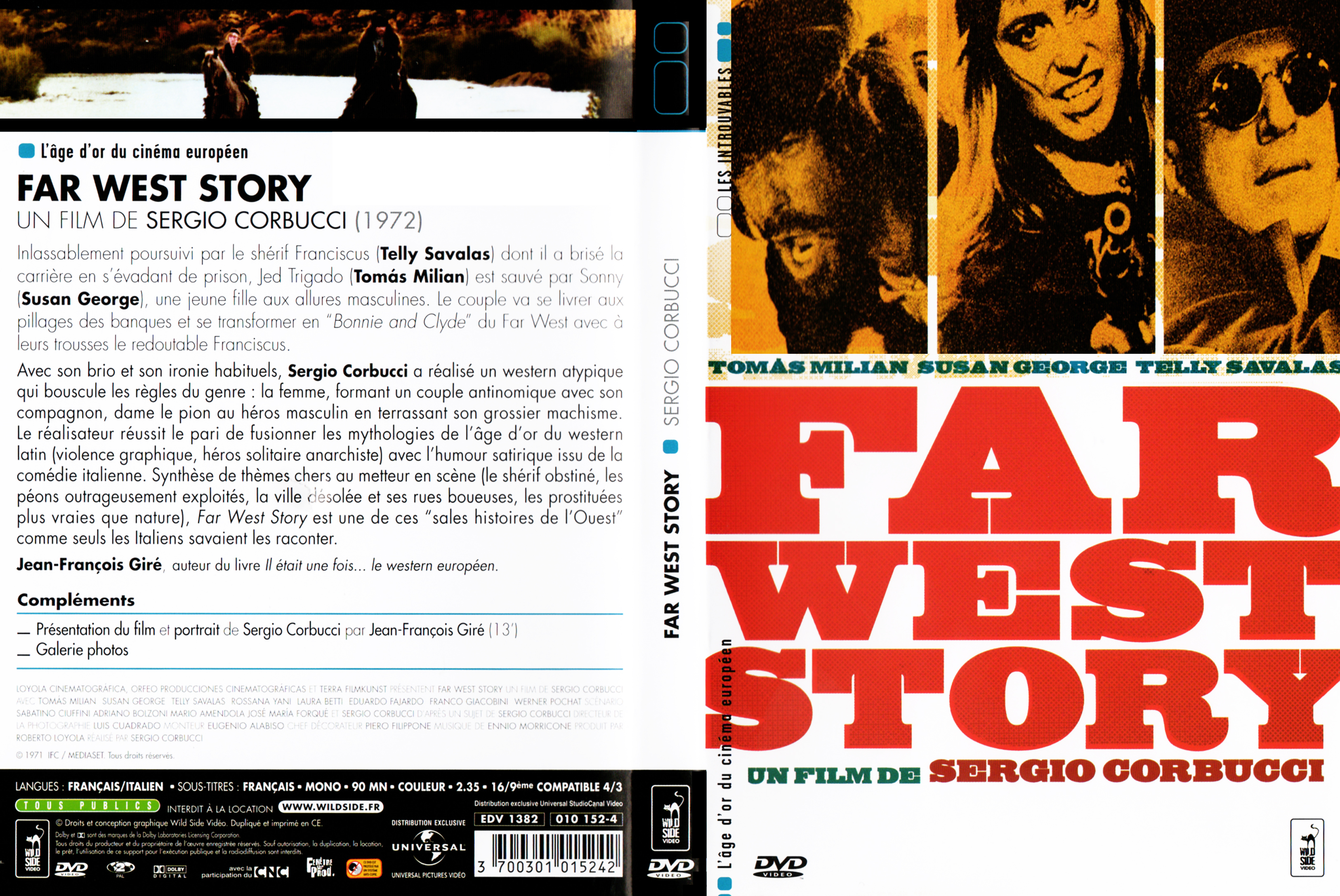 Jaquette DVD Far west story